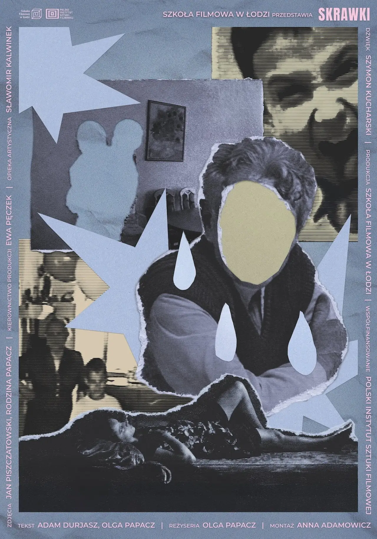 Plakat filmowy "Skrawki"