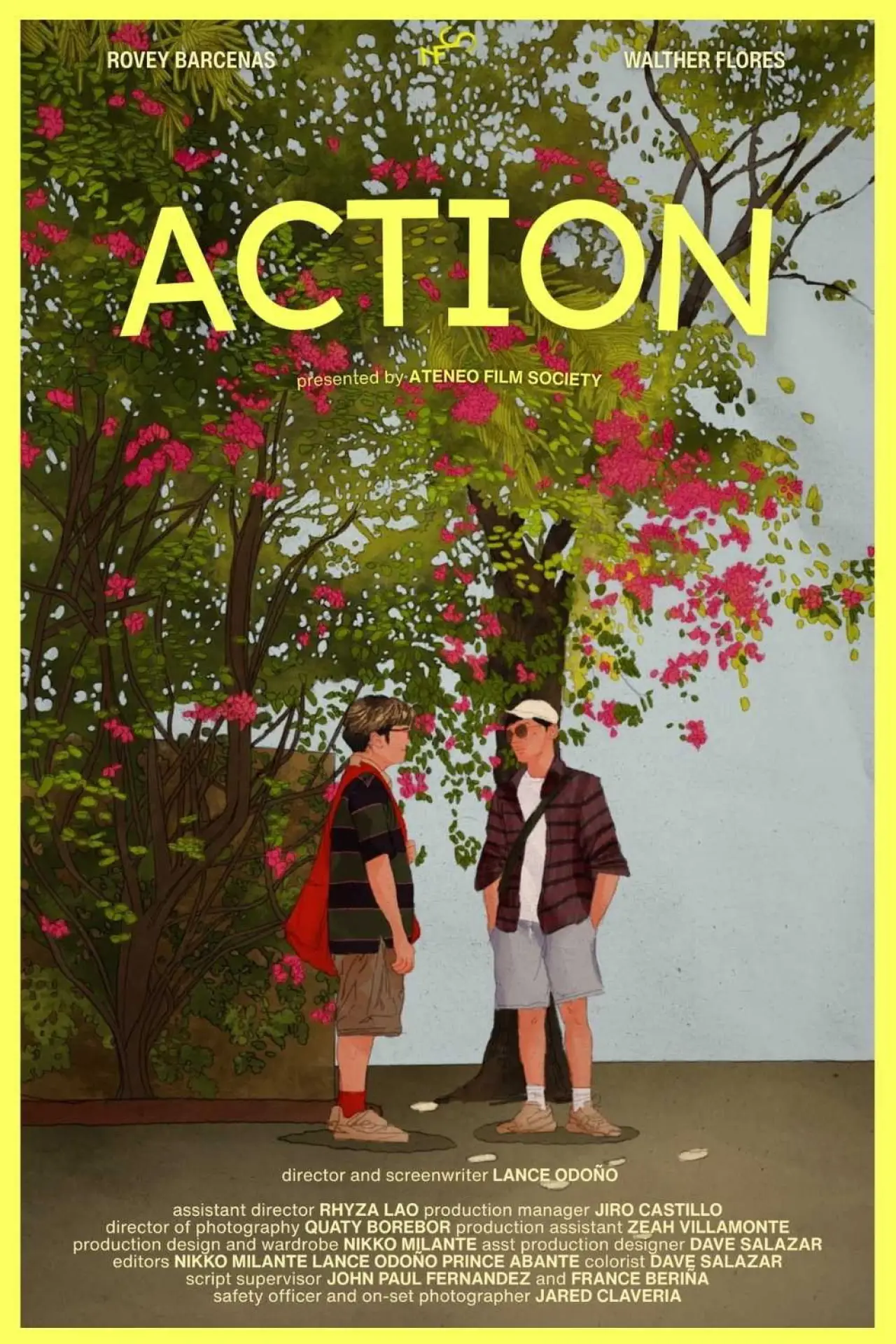 Plakat filmowy "Action"
