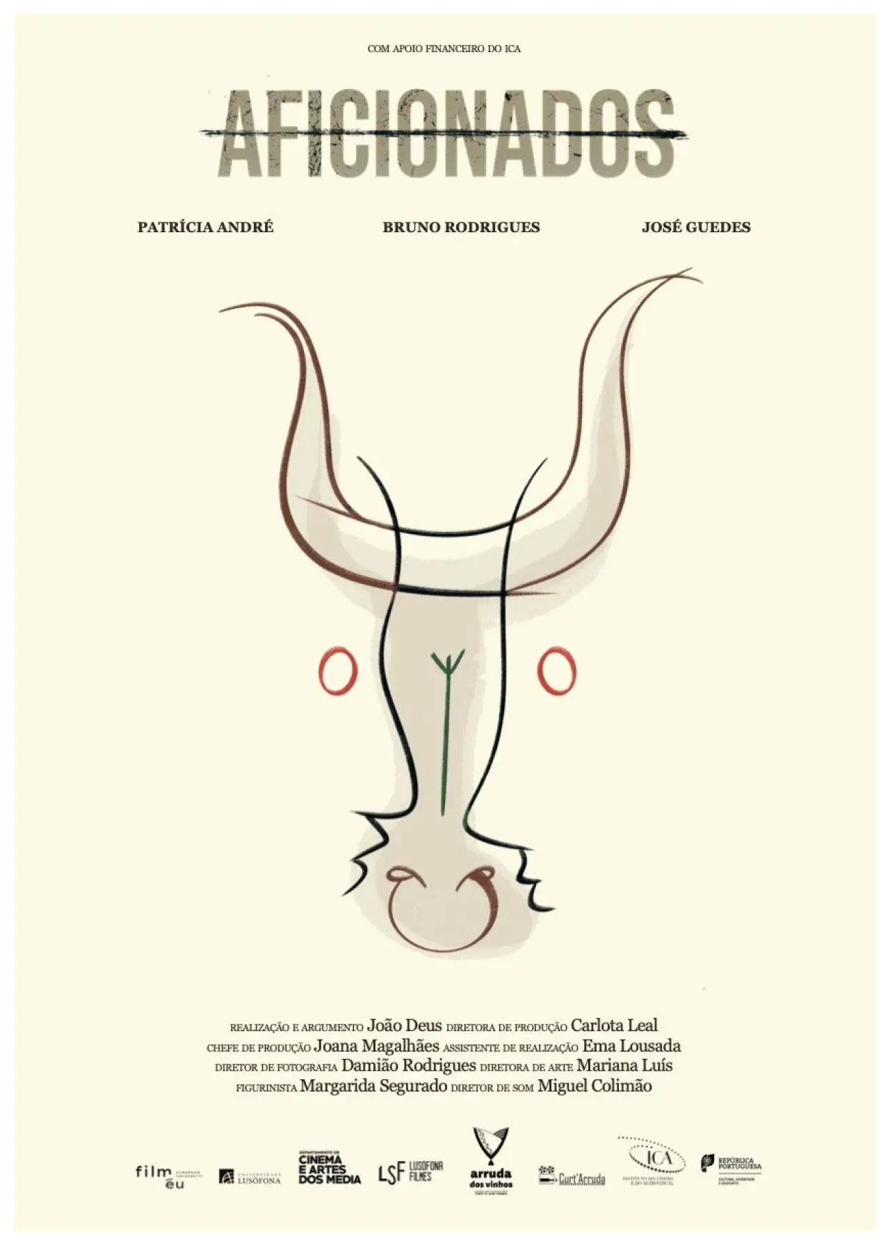 Plakat filmowy "Aficionados"