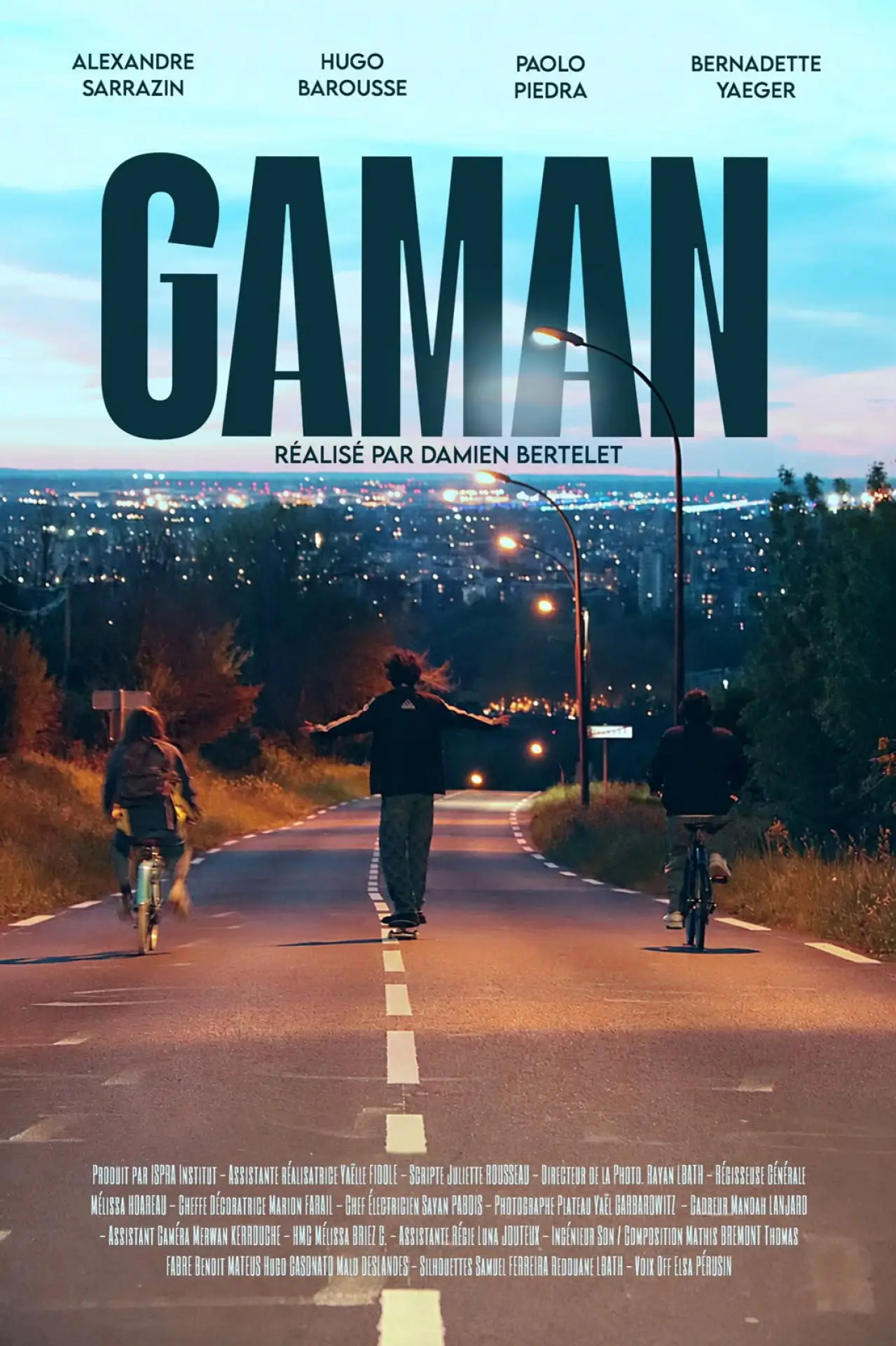 Plakat filmowy "GAMAN"