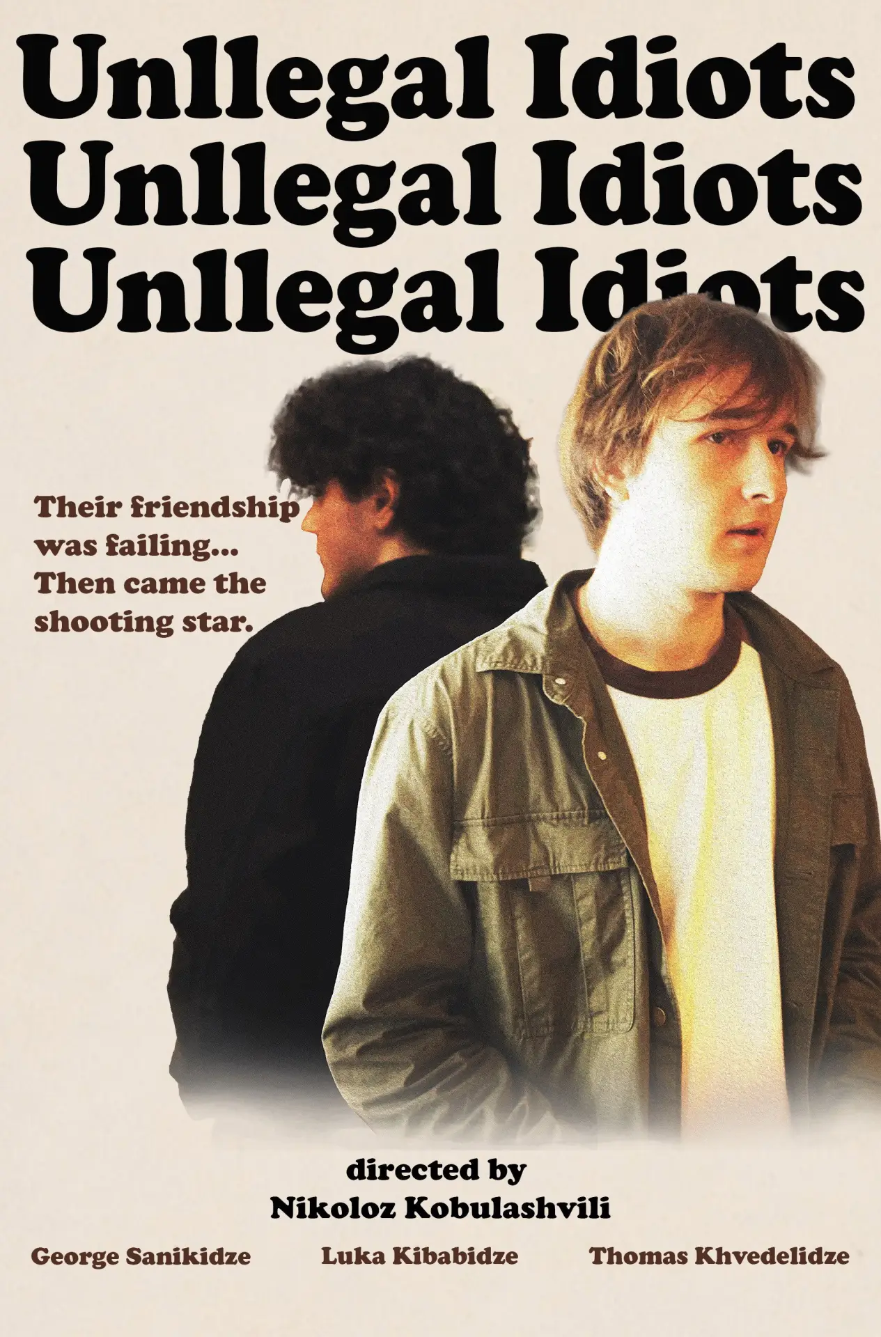 Plakat filmowy "Unllegal Idiots"