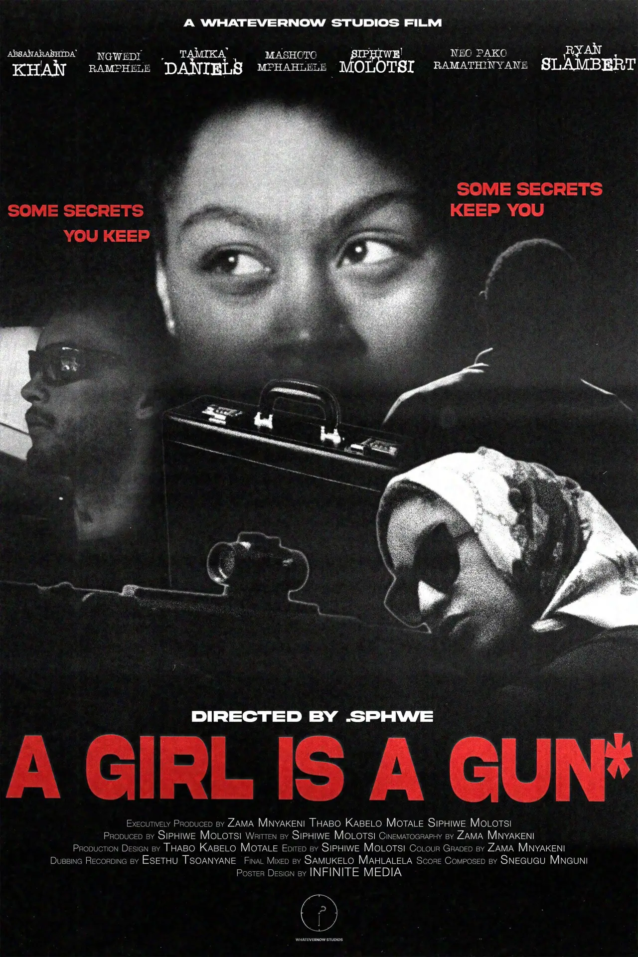 Plakat filmowy "A Girl Is A Gun*"