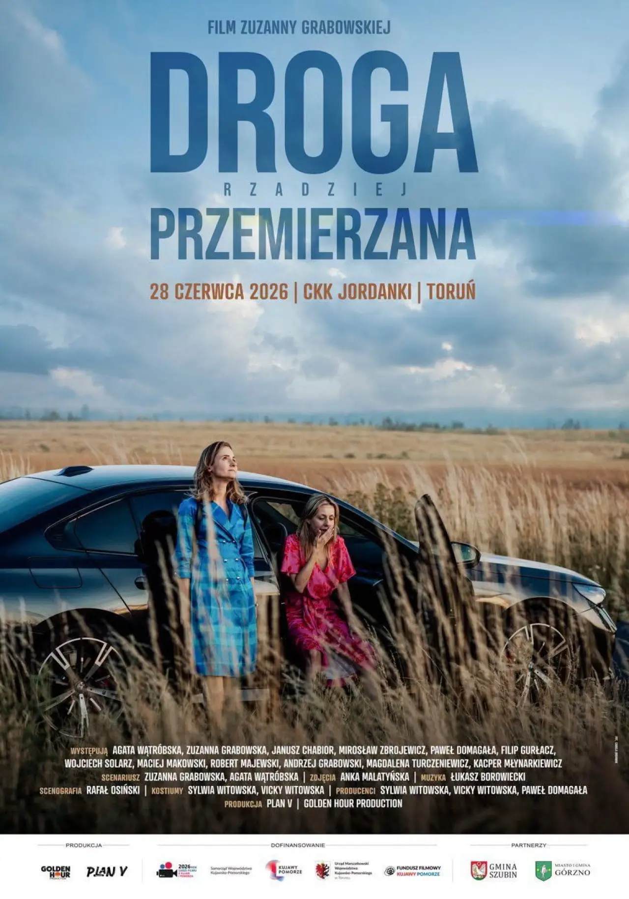 Plakat filmowy "Droga rzadziej przemierzana"
