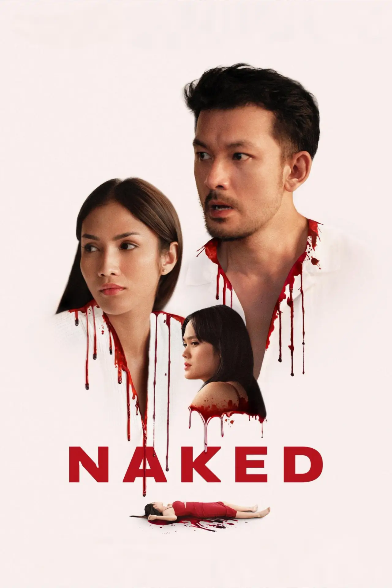 Plakat filmowy "NAKED"