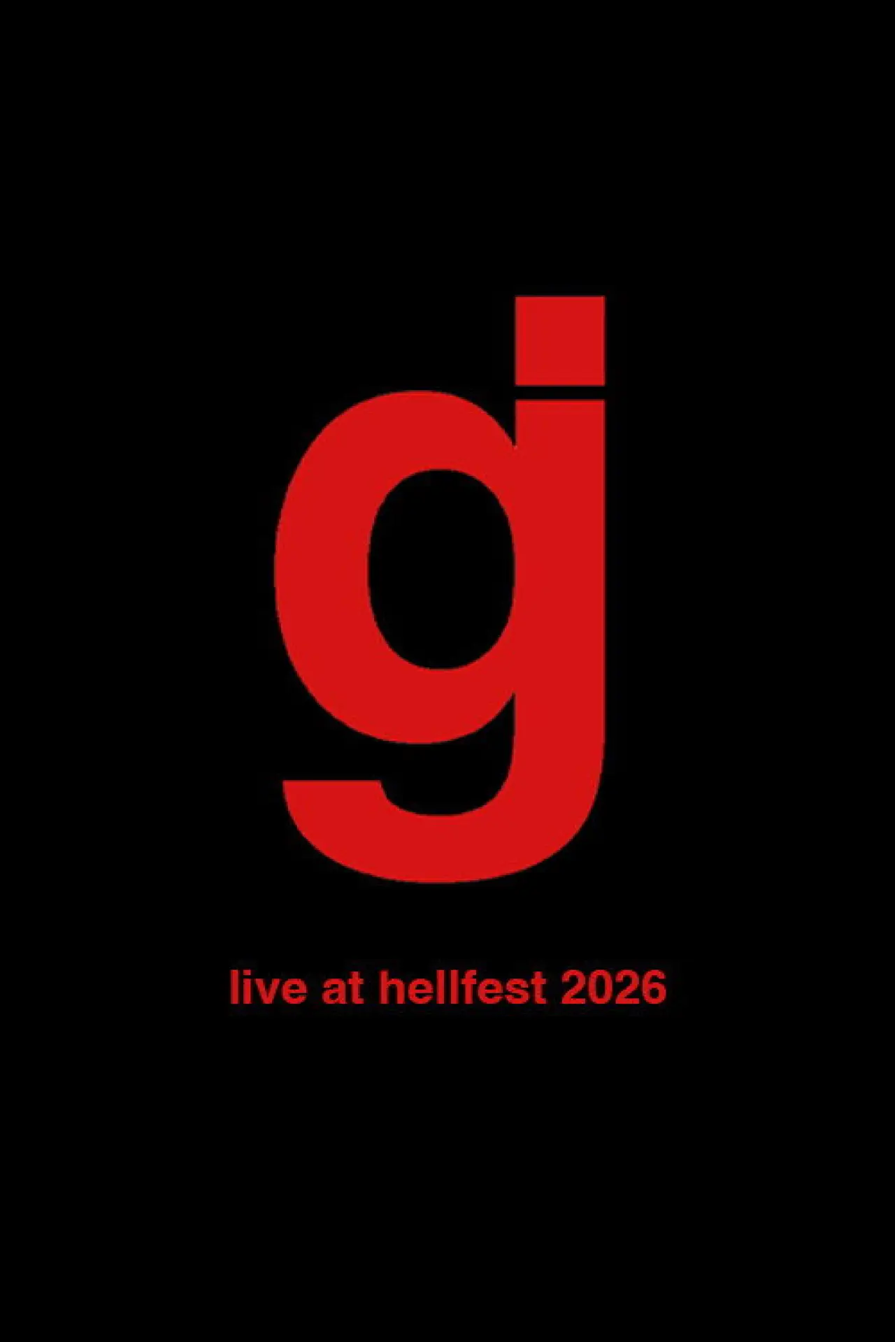 Plakat filmowy "Glassjaw live at Hellfest 2026"