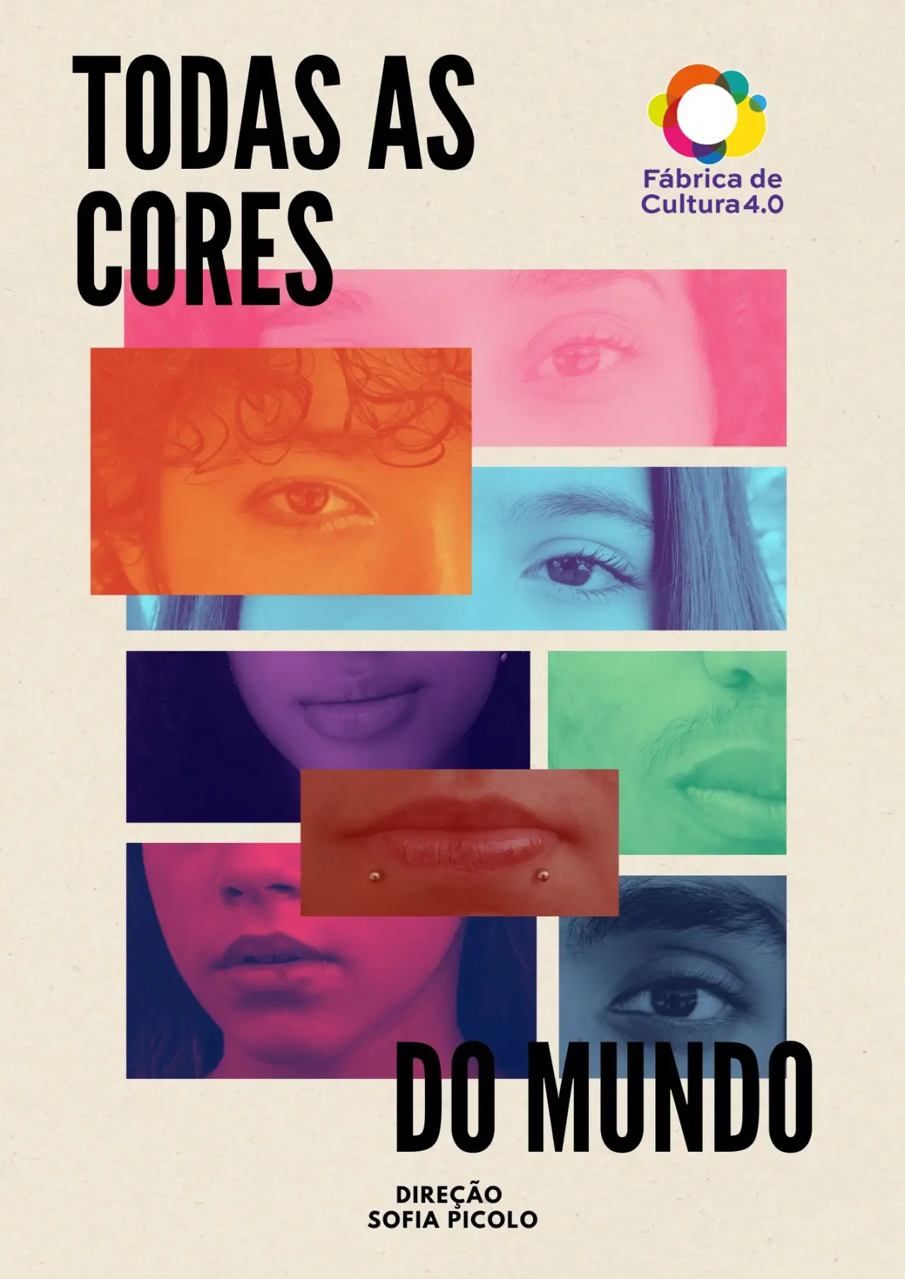 Plakat filmowy "Todas as Cores do Mundo"
