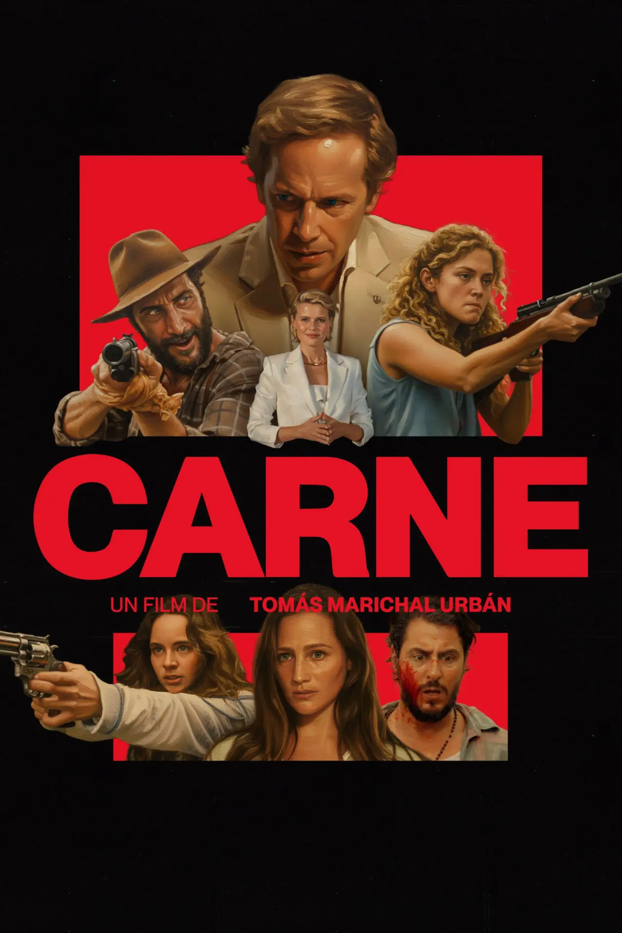 Plakat filmowy "CARNE"