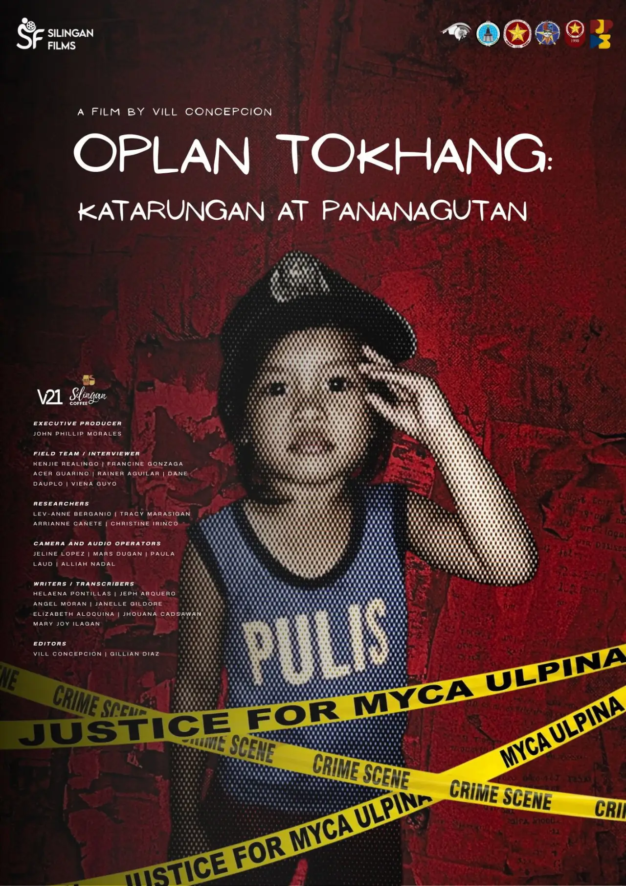 Plakat filmowy "Oplan Tokhang: Katarungan at Pananagutan"
