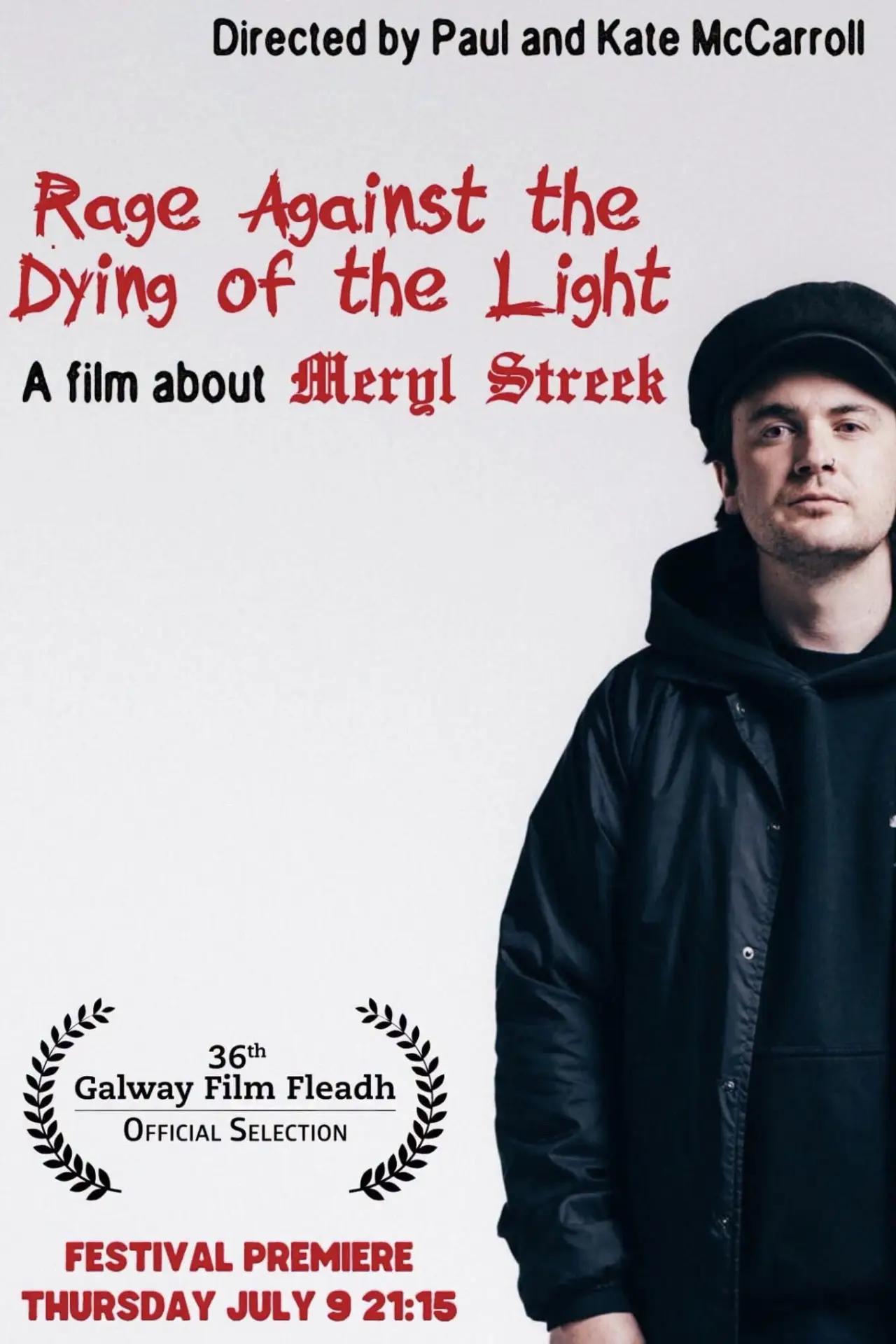 Plakat filmowy "Rage Against the Dying of the Light"