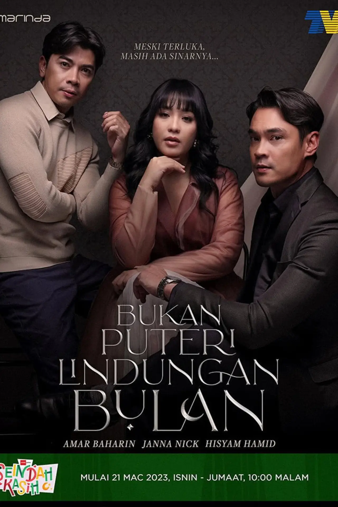 Plakat filmowy "Bukan Puteri Lindungan Bulan"
