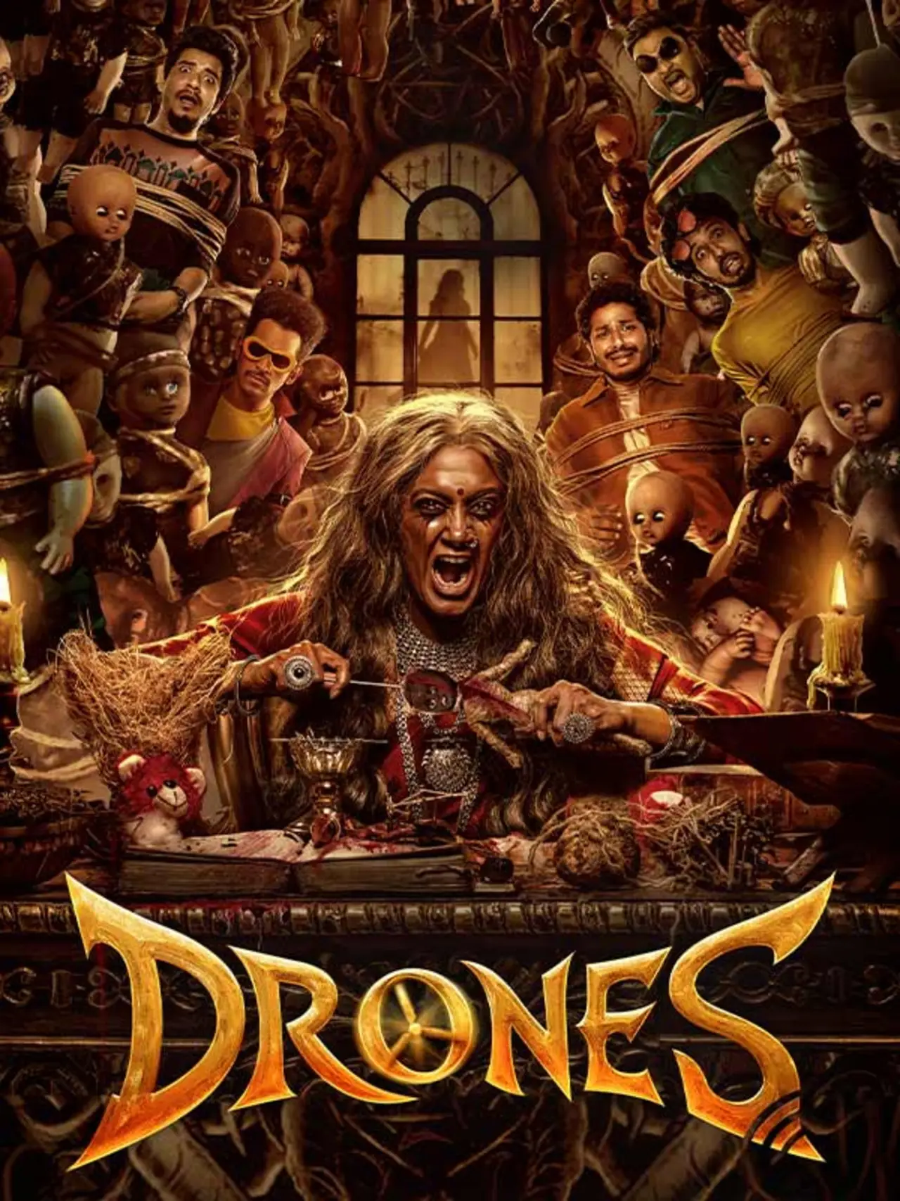 Plakat filmowy "Drones"