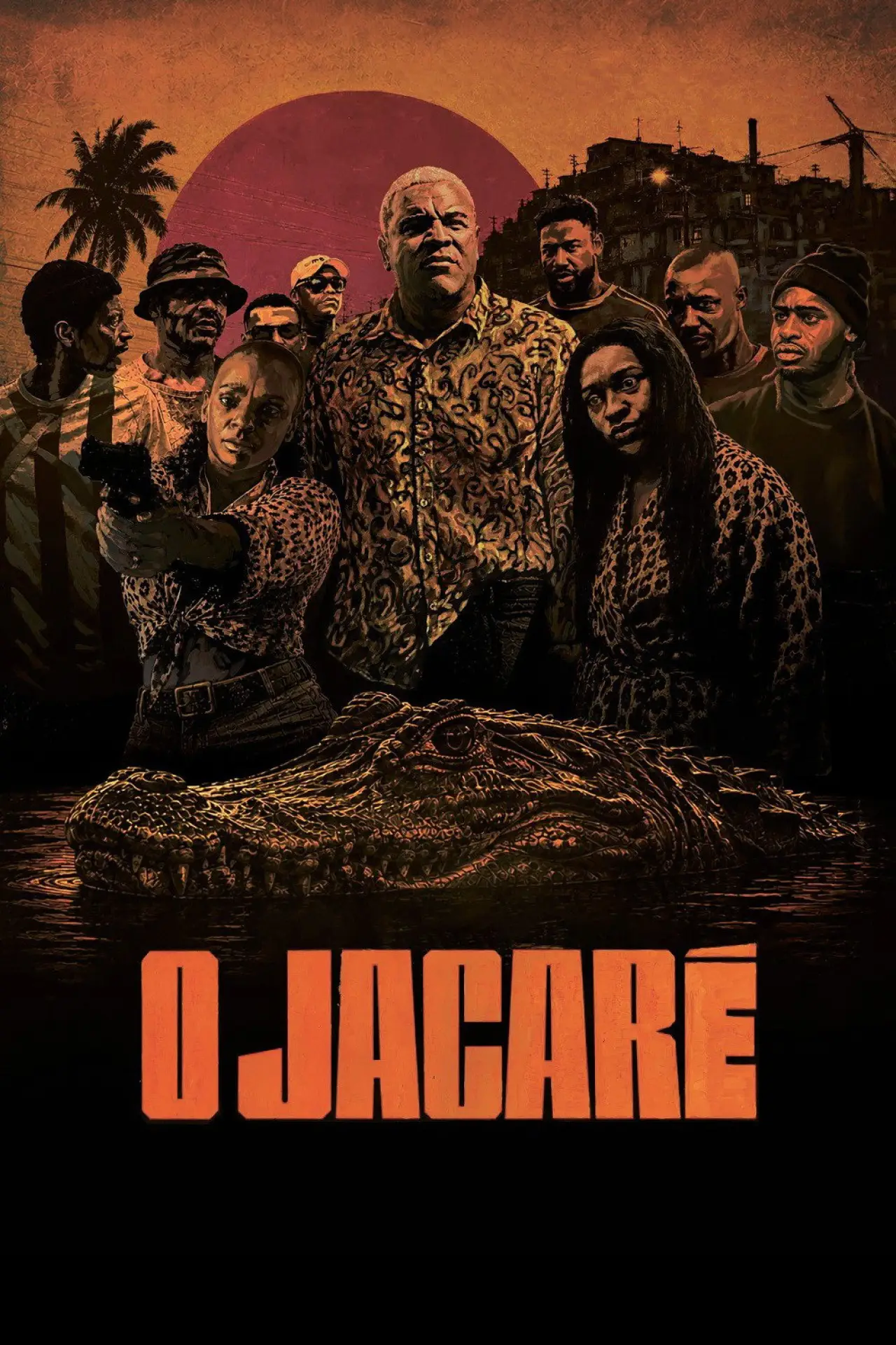 Plakat filmowy "O Jacaré"
