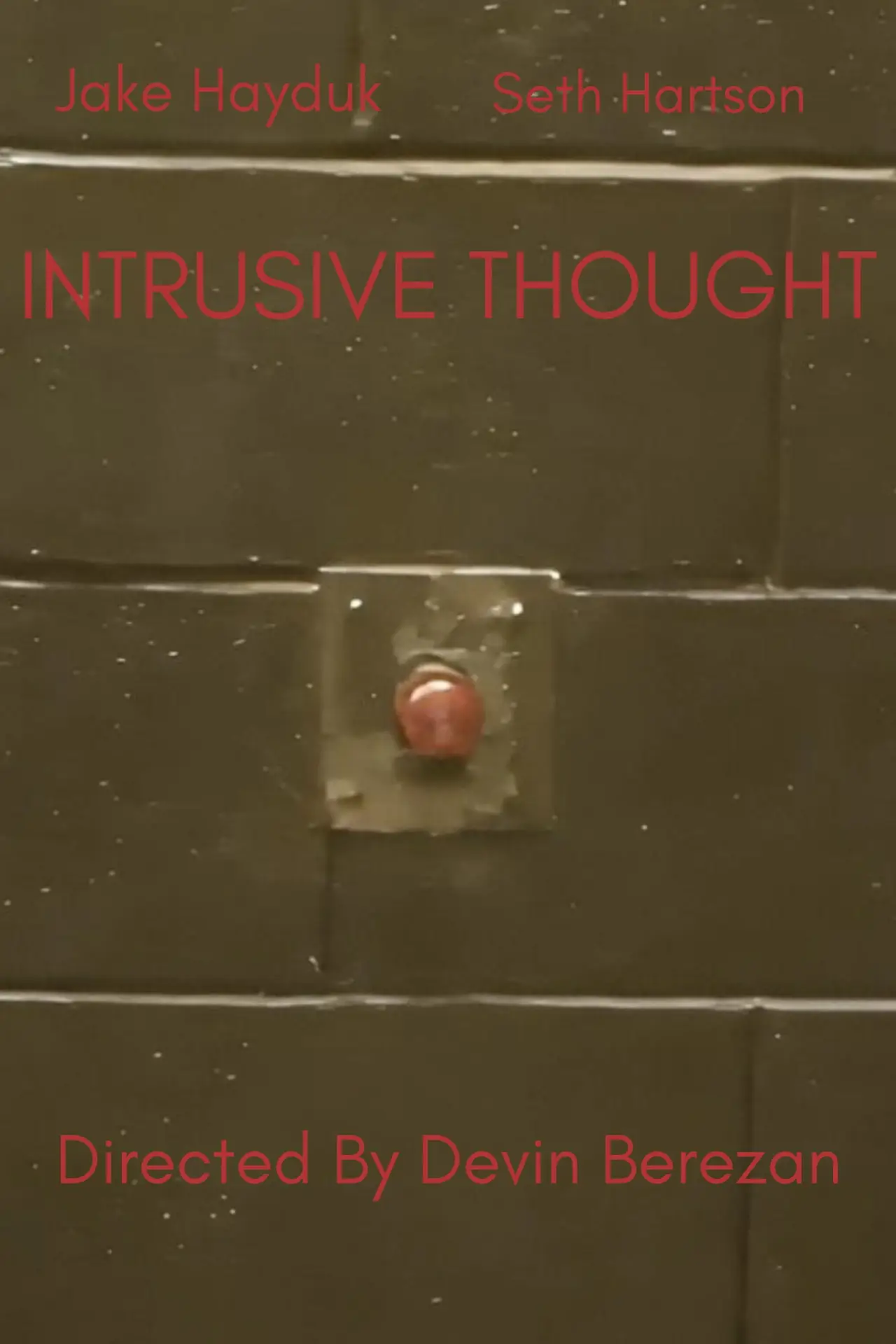 Plakat filmowy "Intrusive Thought"