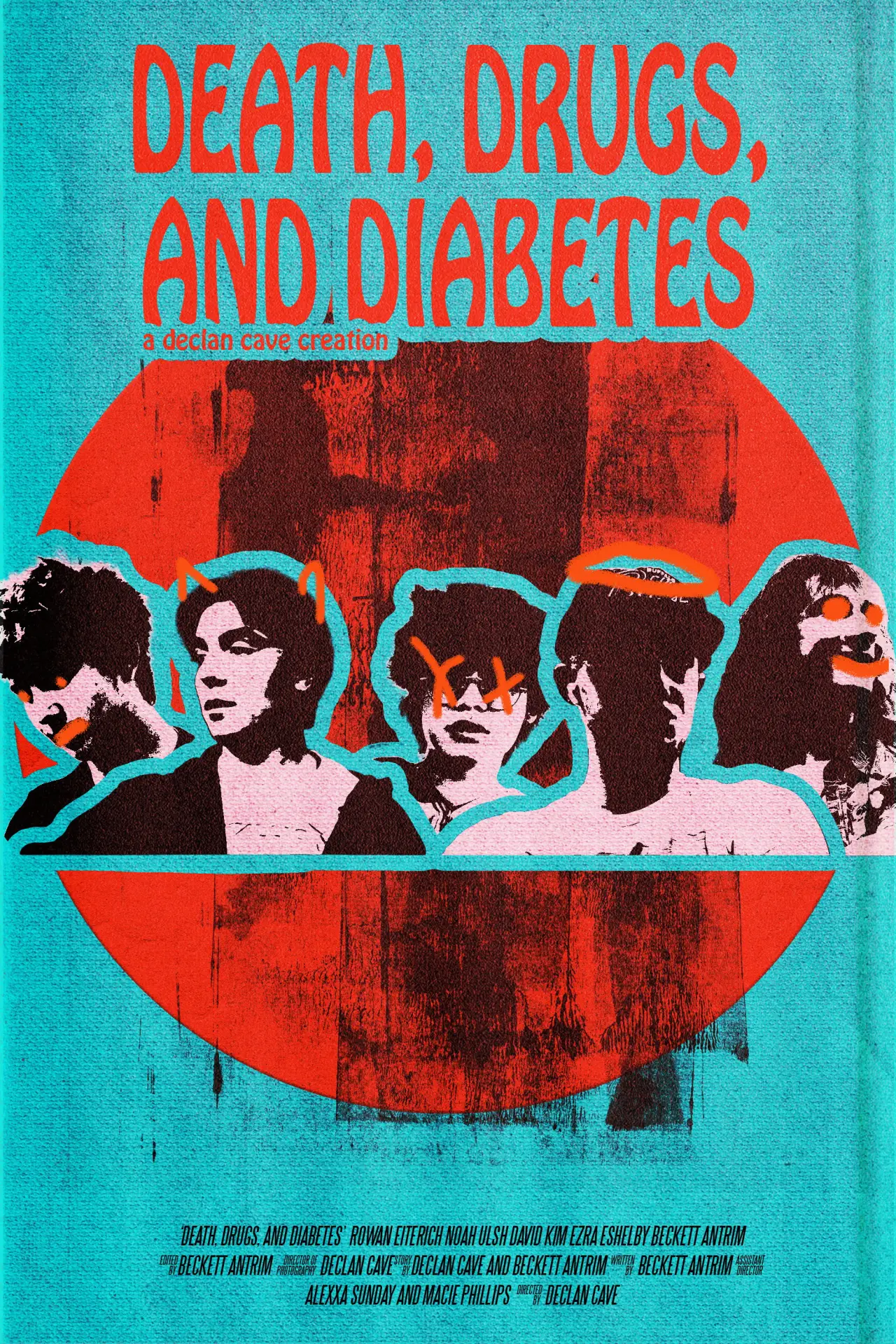 Plakat filmowy "Death, Drugs, and Diabetes"