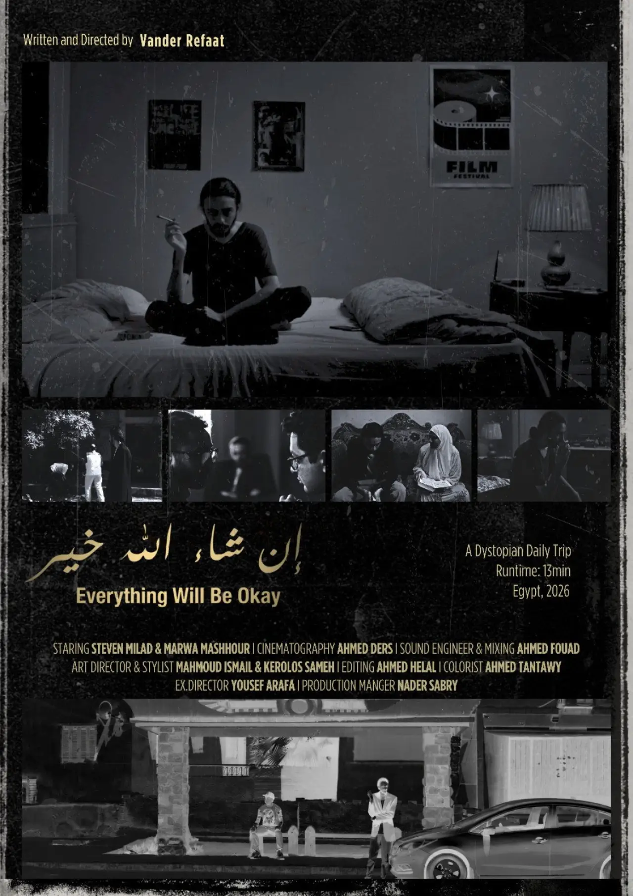 Plakat filmowy "Everything Will Be Okay"