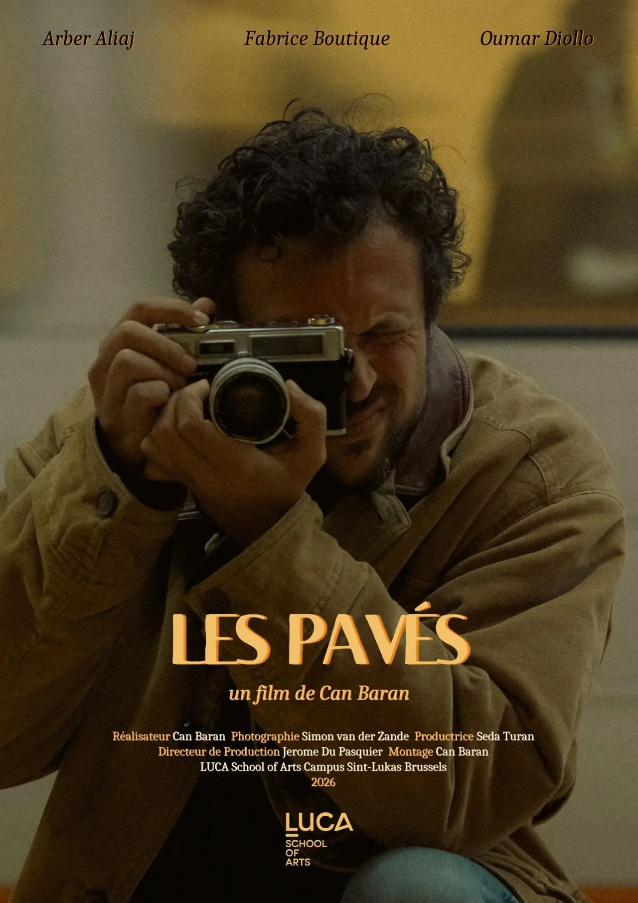 Plakat filmowy "Les Pavés"