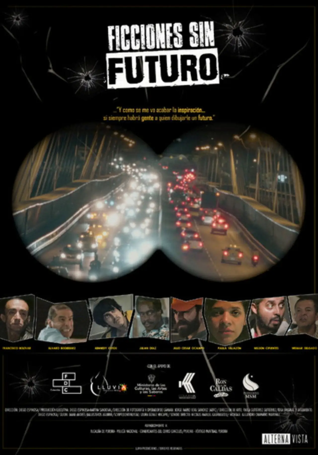Plakat filmowy "Ficciones sin Futuro"