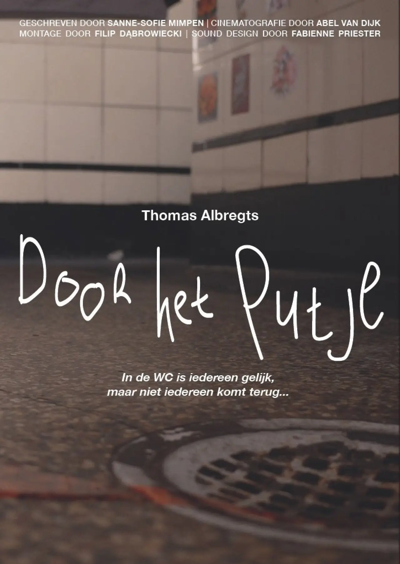 Plakat filmowy "Door het putje"