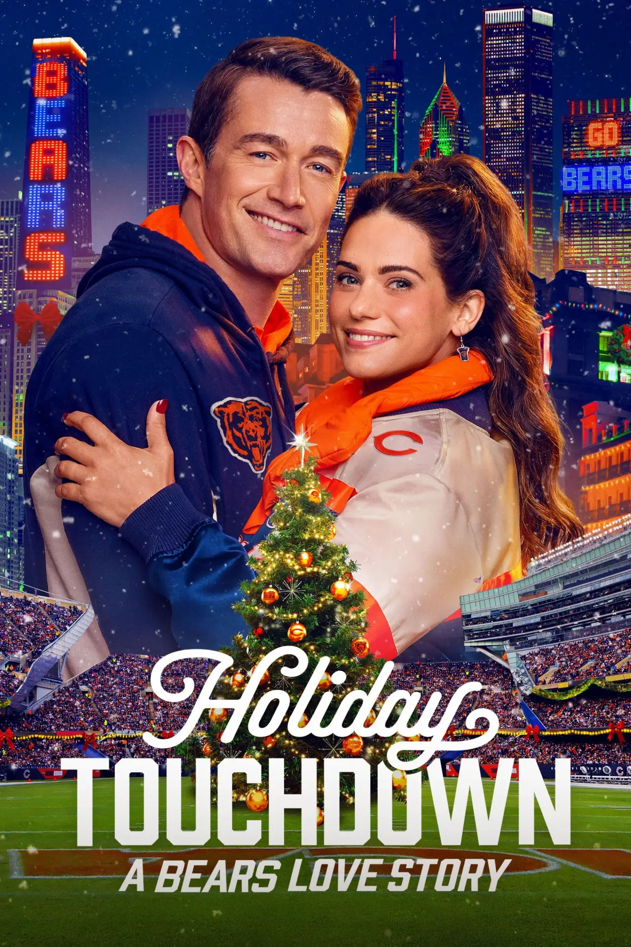 Plakat filmowy "Holiday Touchdown: A Bears Love Story"