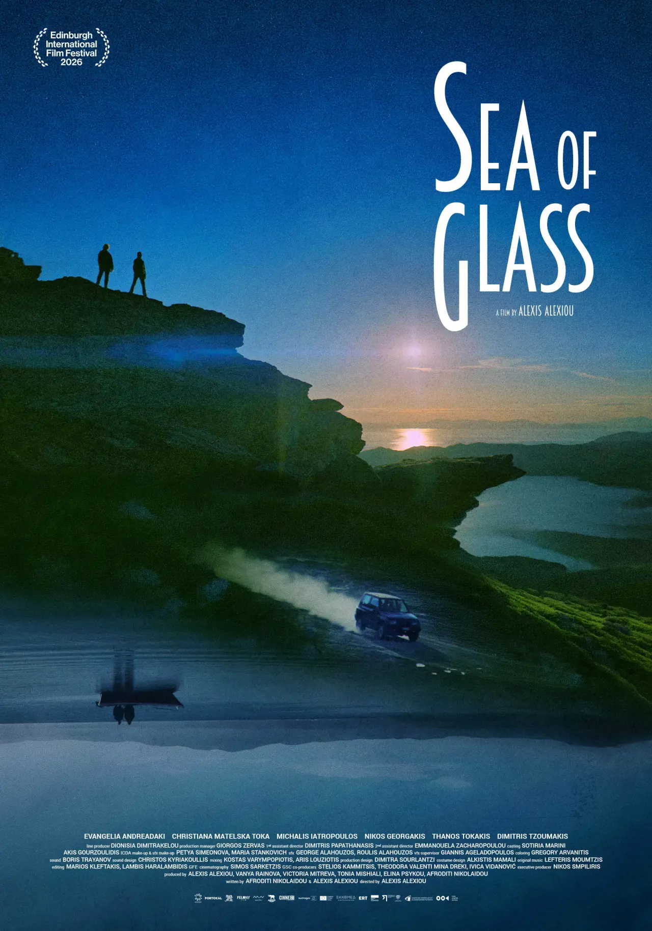 Plakat filmowy "Θάλασσα από γυαλί"