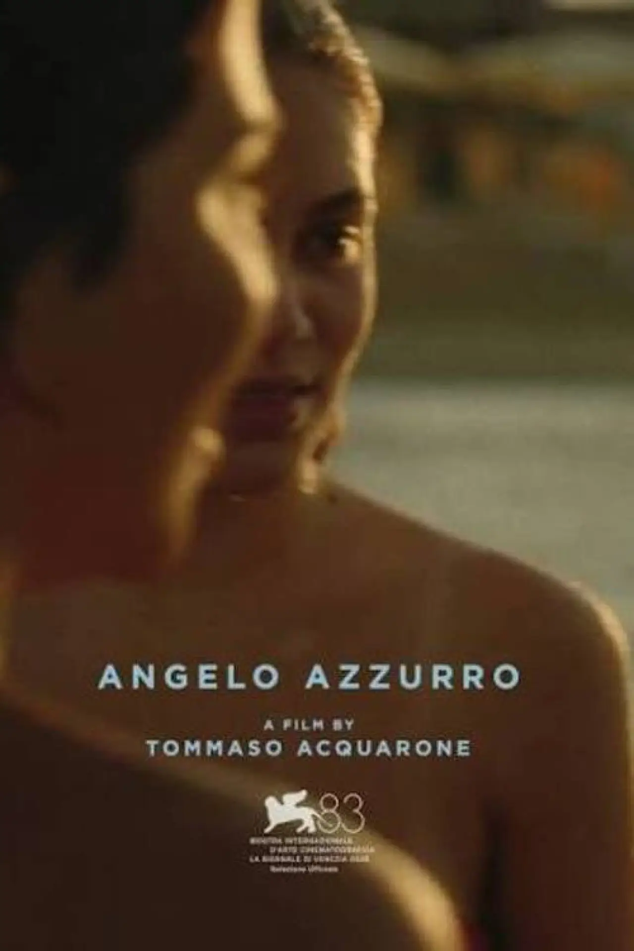 Plakat filmowy "Angelo Azzurro"