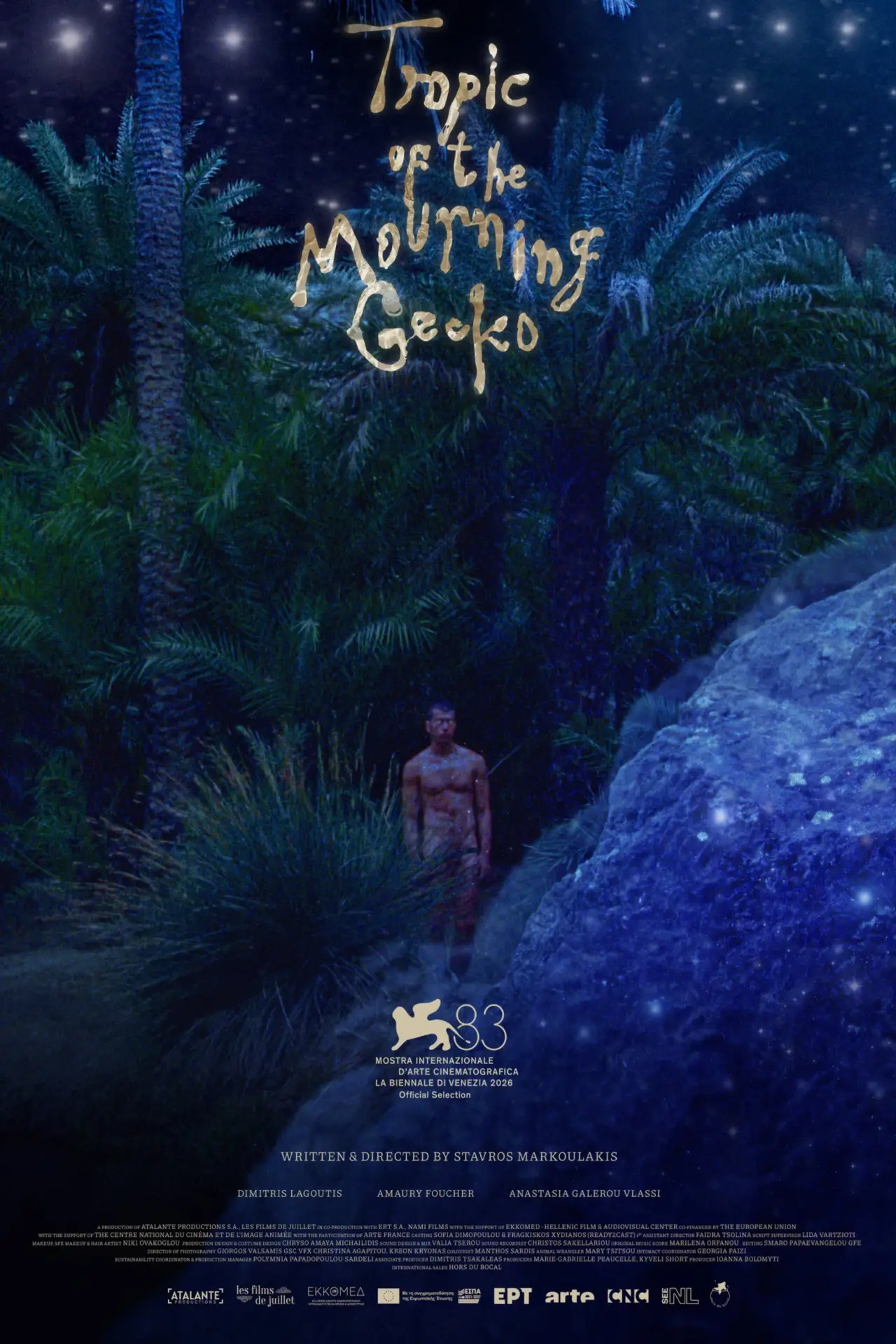 Plakat filmowy "Τροπικός του Θρηνούτος Γκέκο"