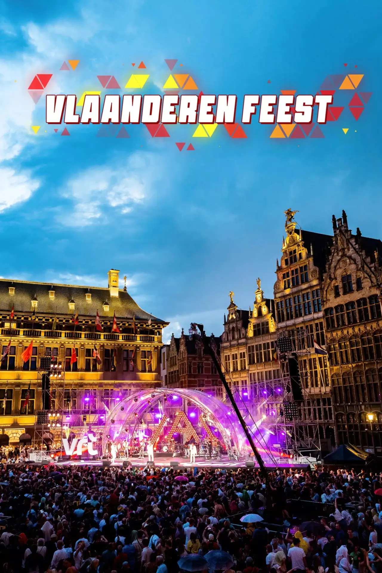 Plakat filmowy "Vlaanderen Feest 2026"