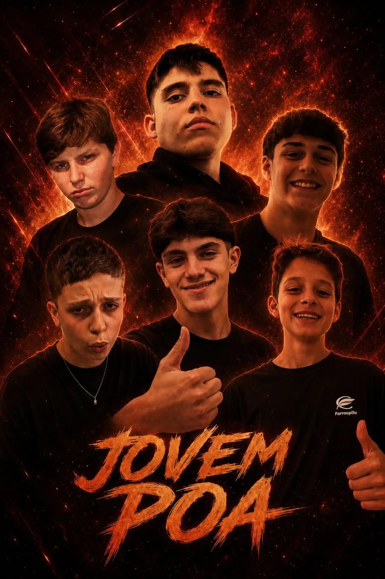 Plakat filmowy "Jovem Poa"
