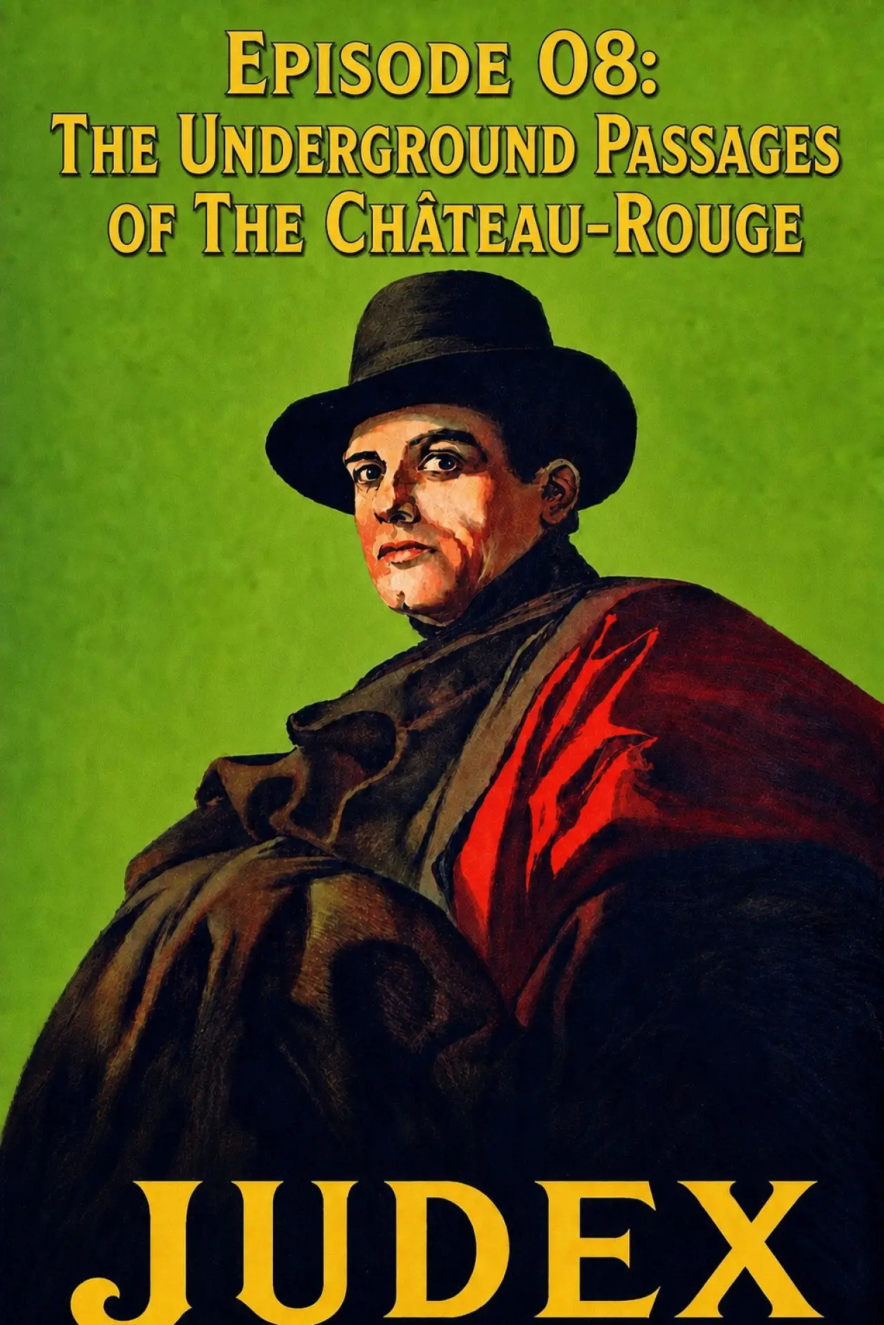 Plakat filmowy "Judex (Episode 08): Les Souterrains du Château-Rouge"