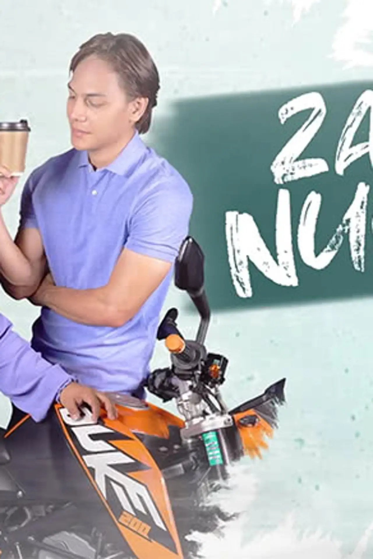 Plakat filmowy "Zaki & Nughul"