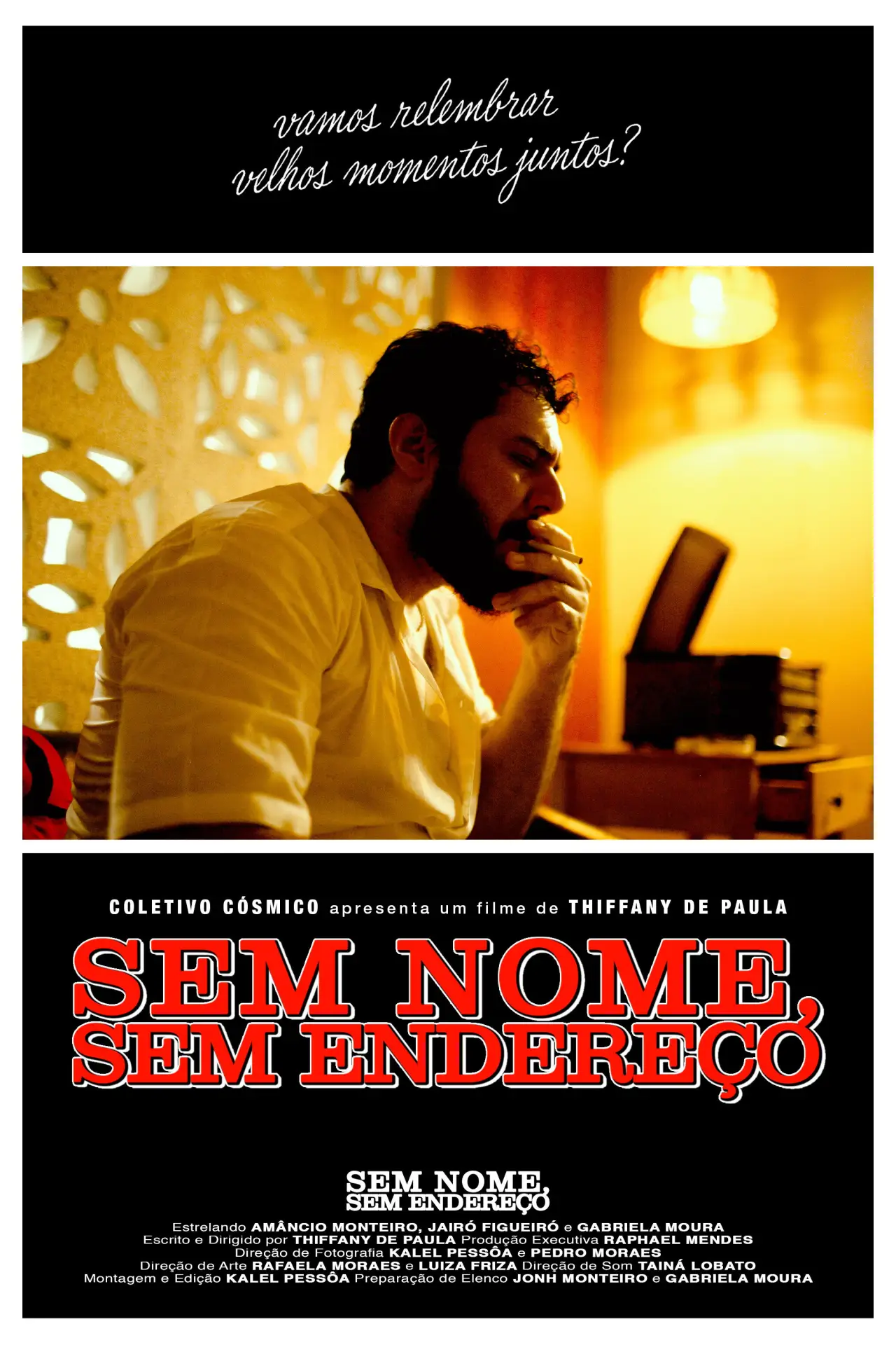 Plakat filmowy "Sem Nome, Sem Endereço"