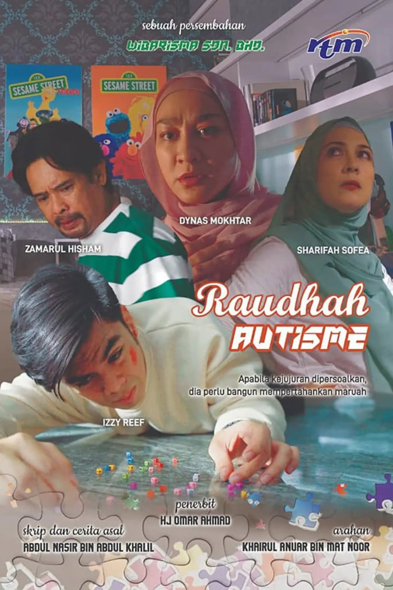 Plakat filmowy "Raudhah Autisme"