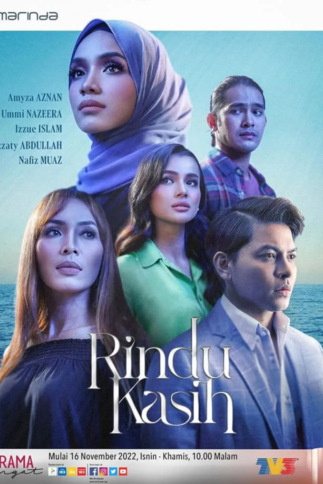 Plakat filmowy "Rindu Kasih"