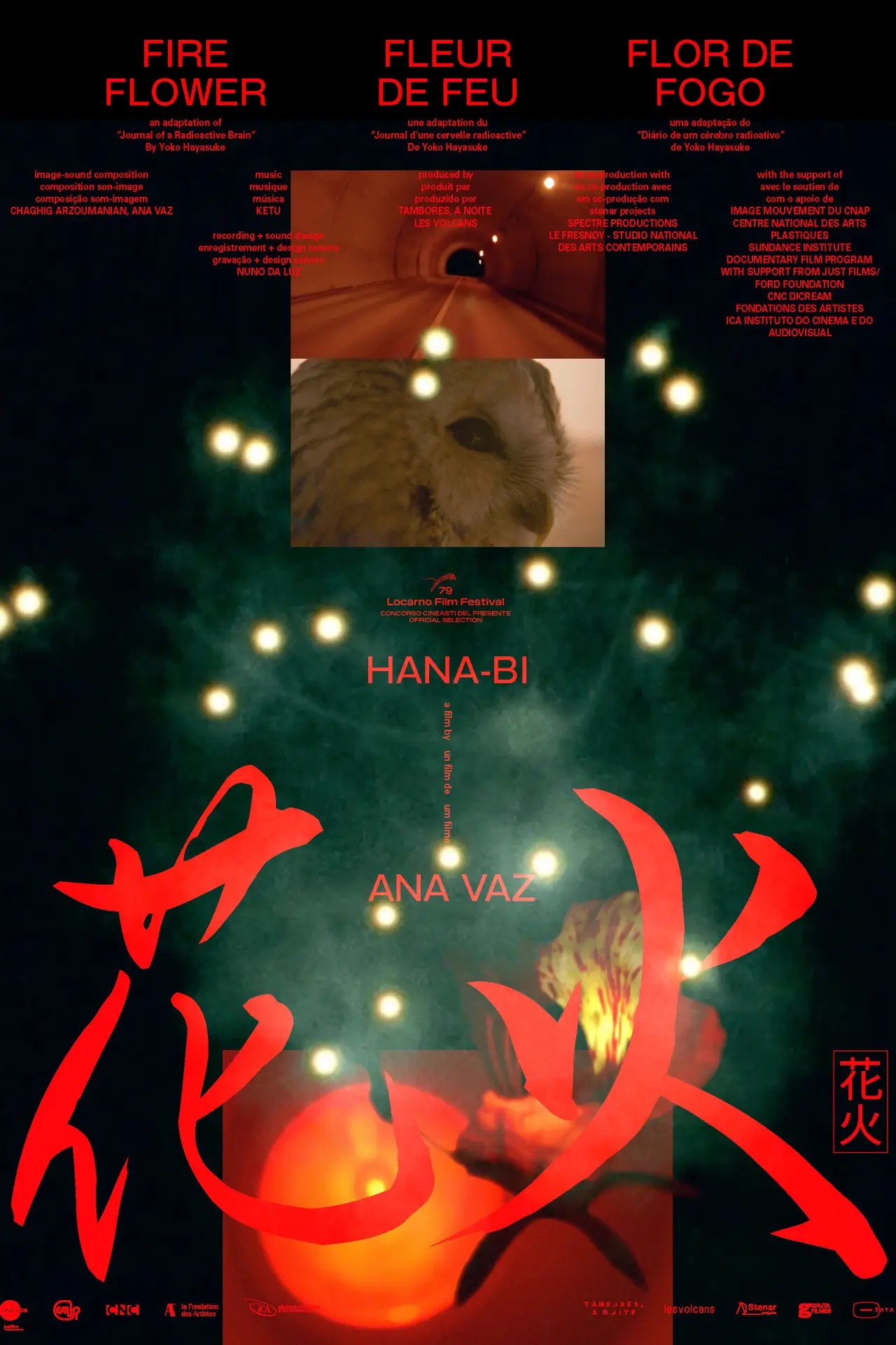 Plakat filmowy "Hanabi"