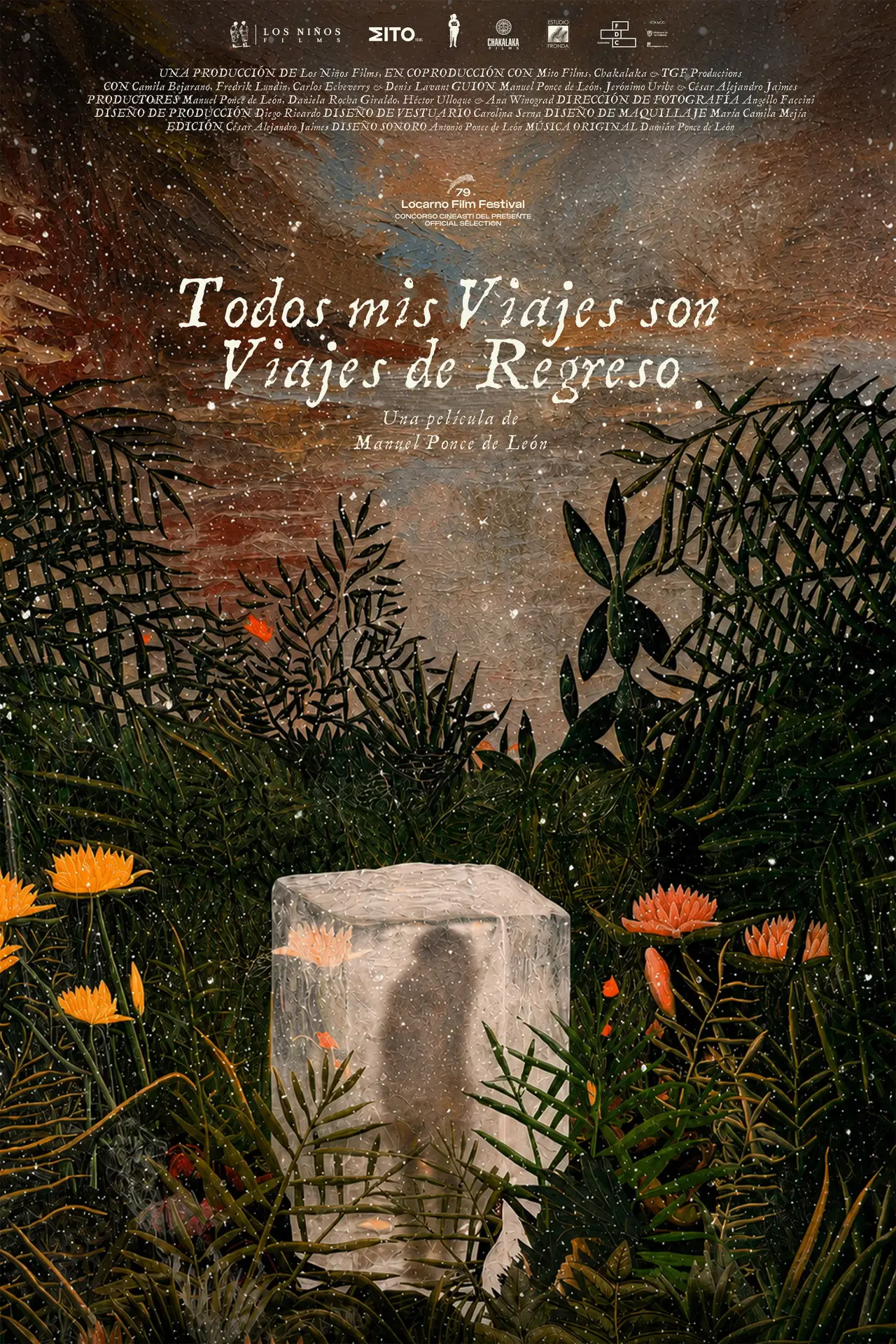 Plakat filmowy "Todos mis viajes son viajes de regreso"
