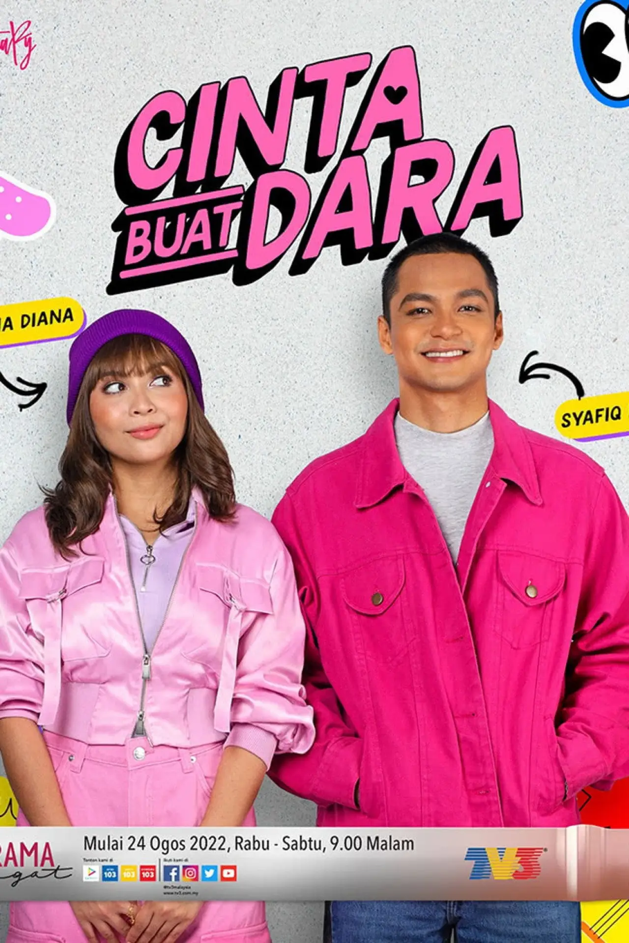 Plakat filmowy "Cinta Buat Dara"