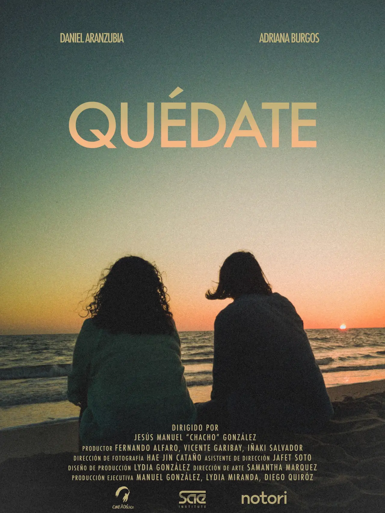 Plakat filmowy "Quédate"