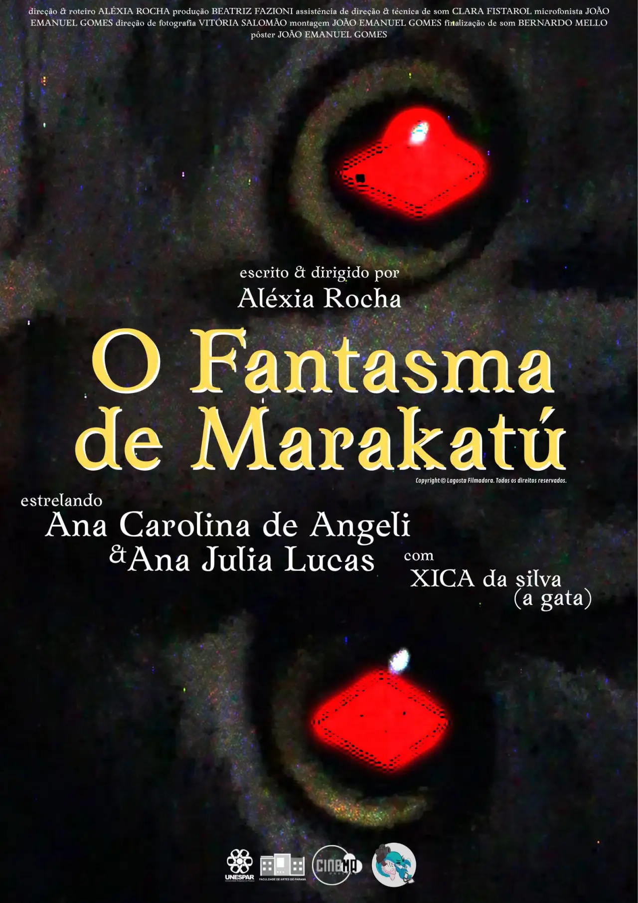 Plakat filmowy "O Fantasma de Marakatú"