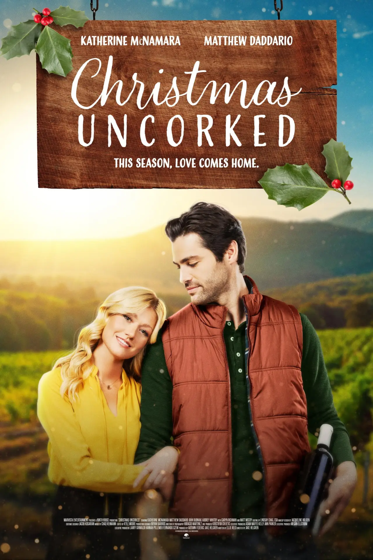Plakat filmowy "Christmas Uncorked"