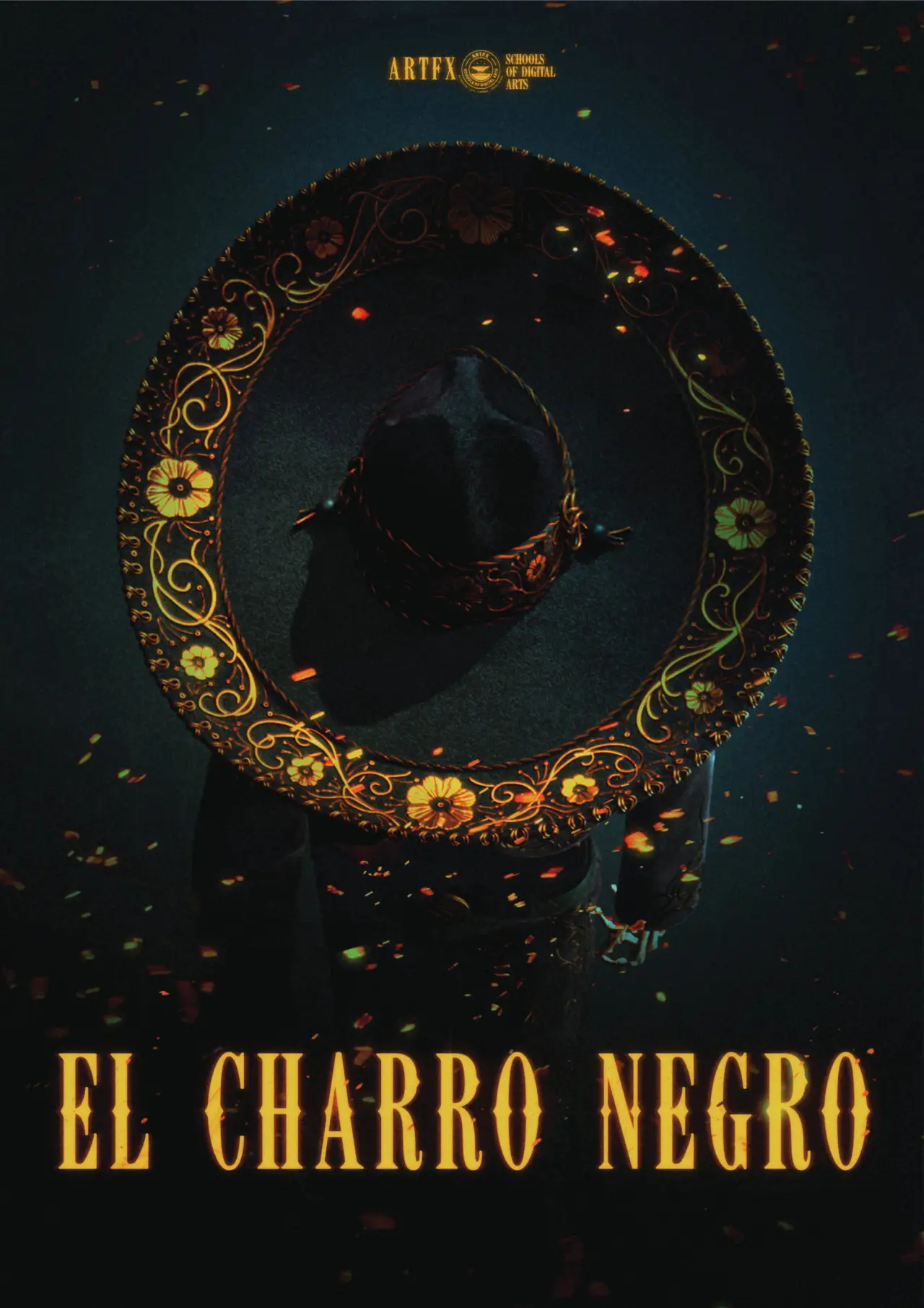 Plakat filmowy "El Charro Negro"