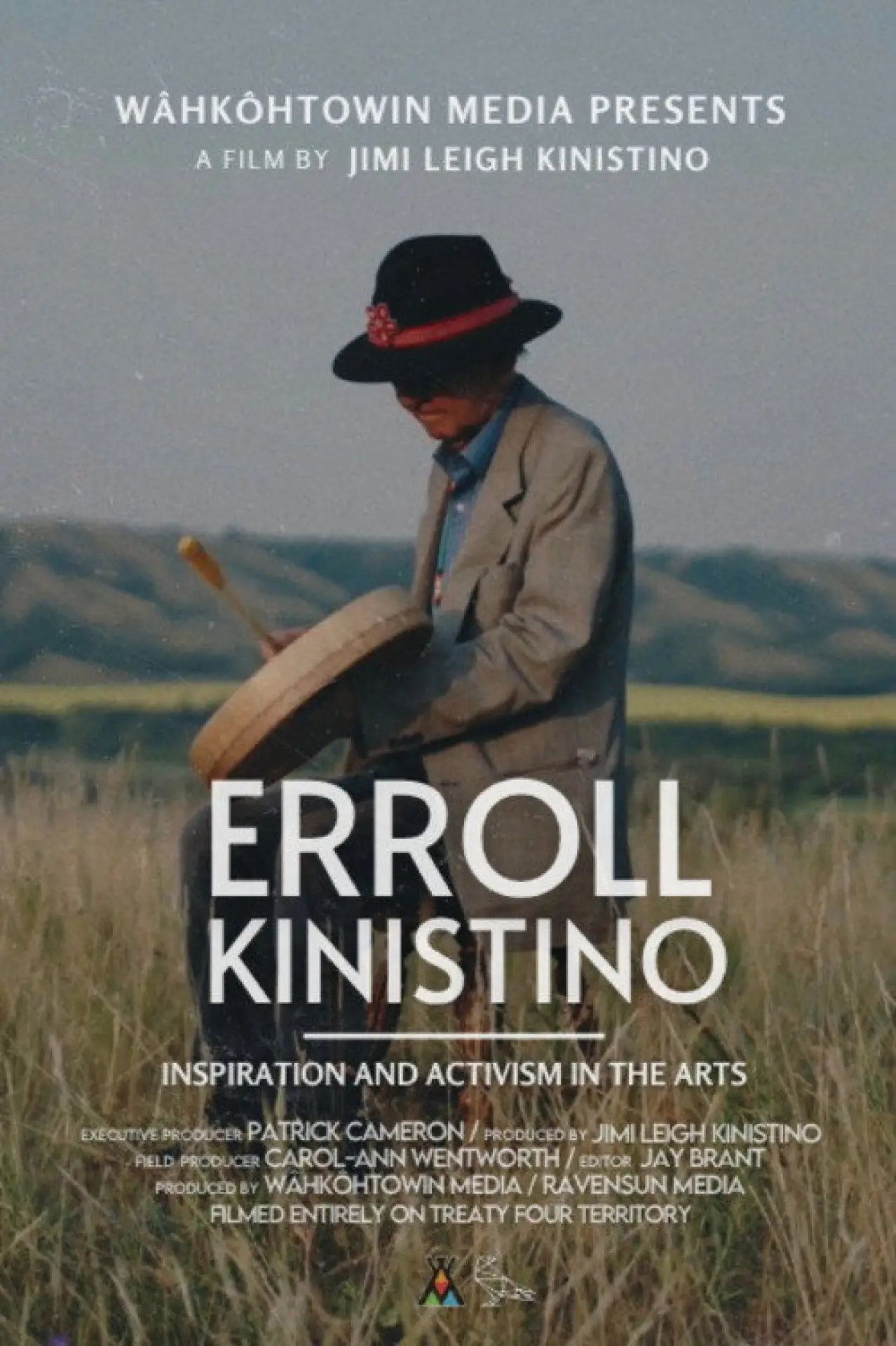 Plakat filmowy "Erroll Kinistino: Inspiration and Activism in the Arts"
