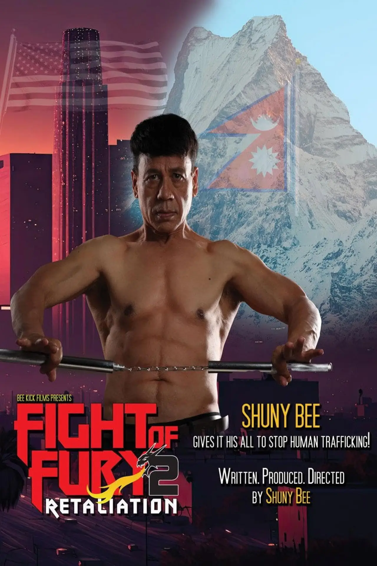 Plakat filmowy "Fight of Fury 2 Retaliation"