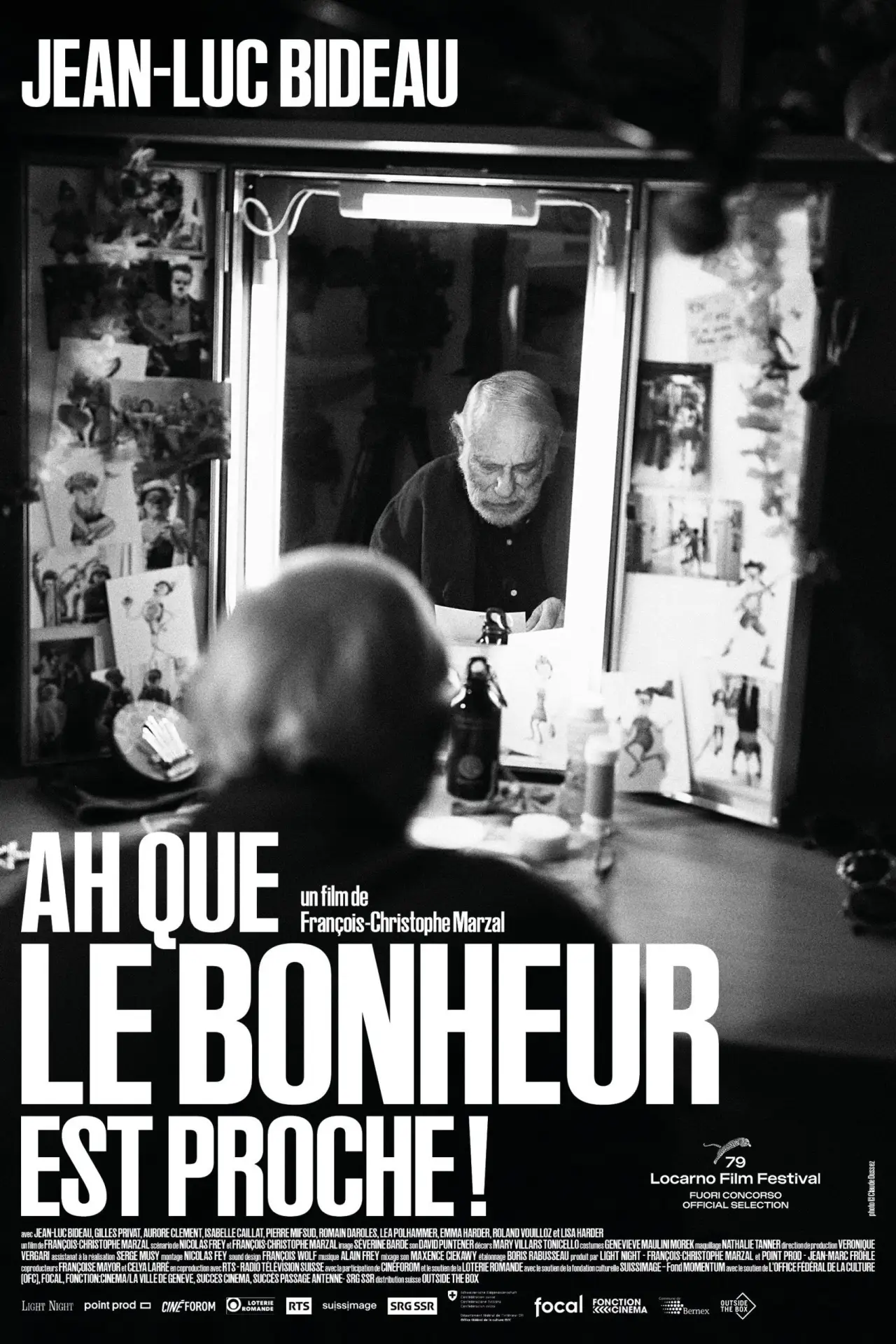 Plakat filmowy "Ah que le bonheur est proche !"
