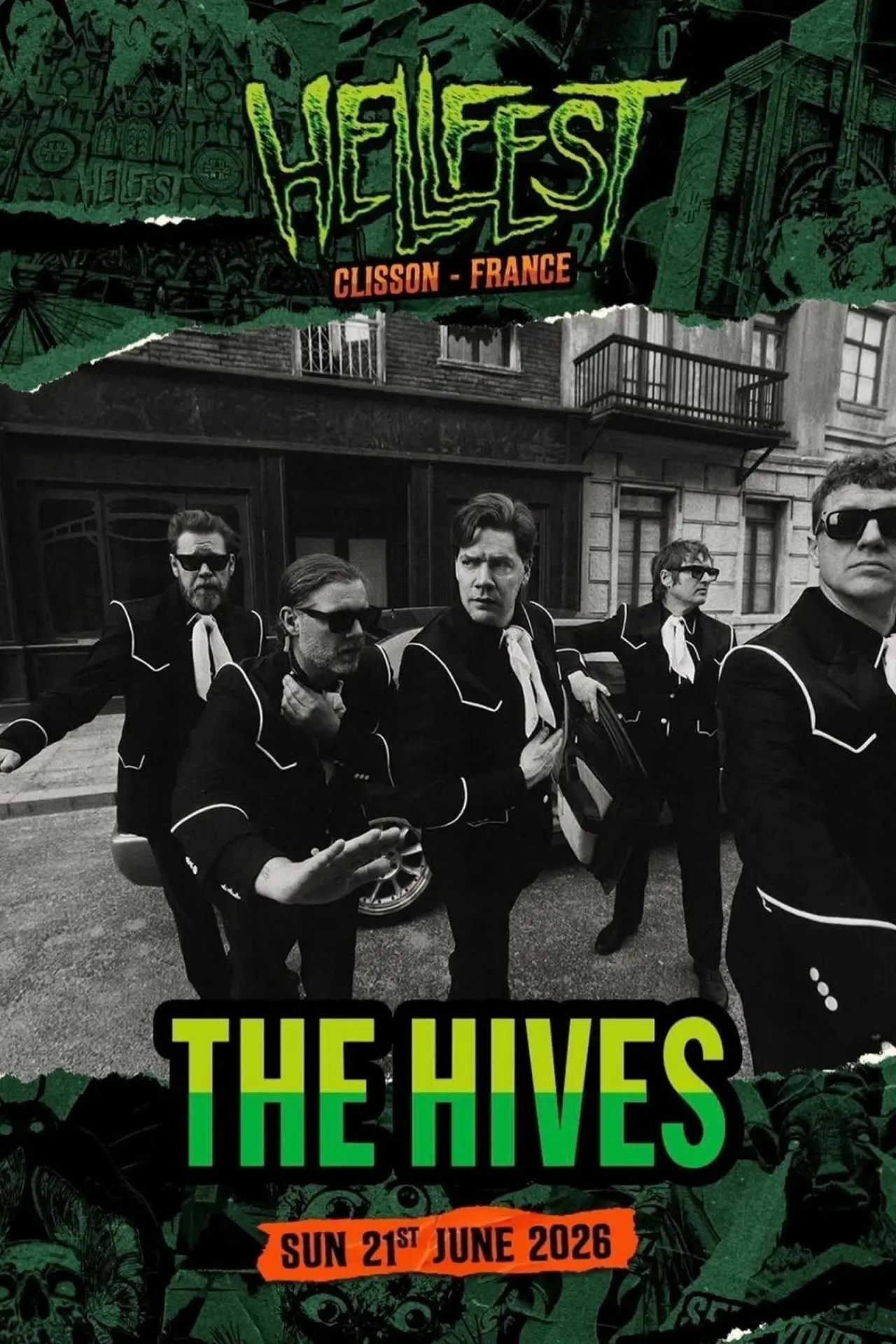 Plakat filmowy "The Hives - Hellfest 2026"