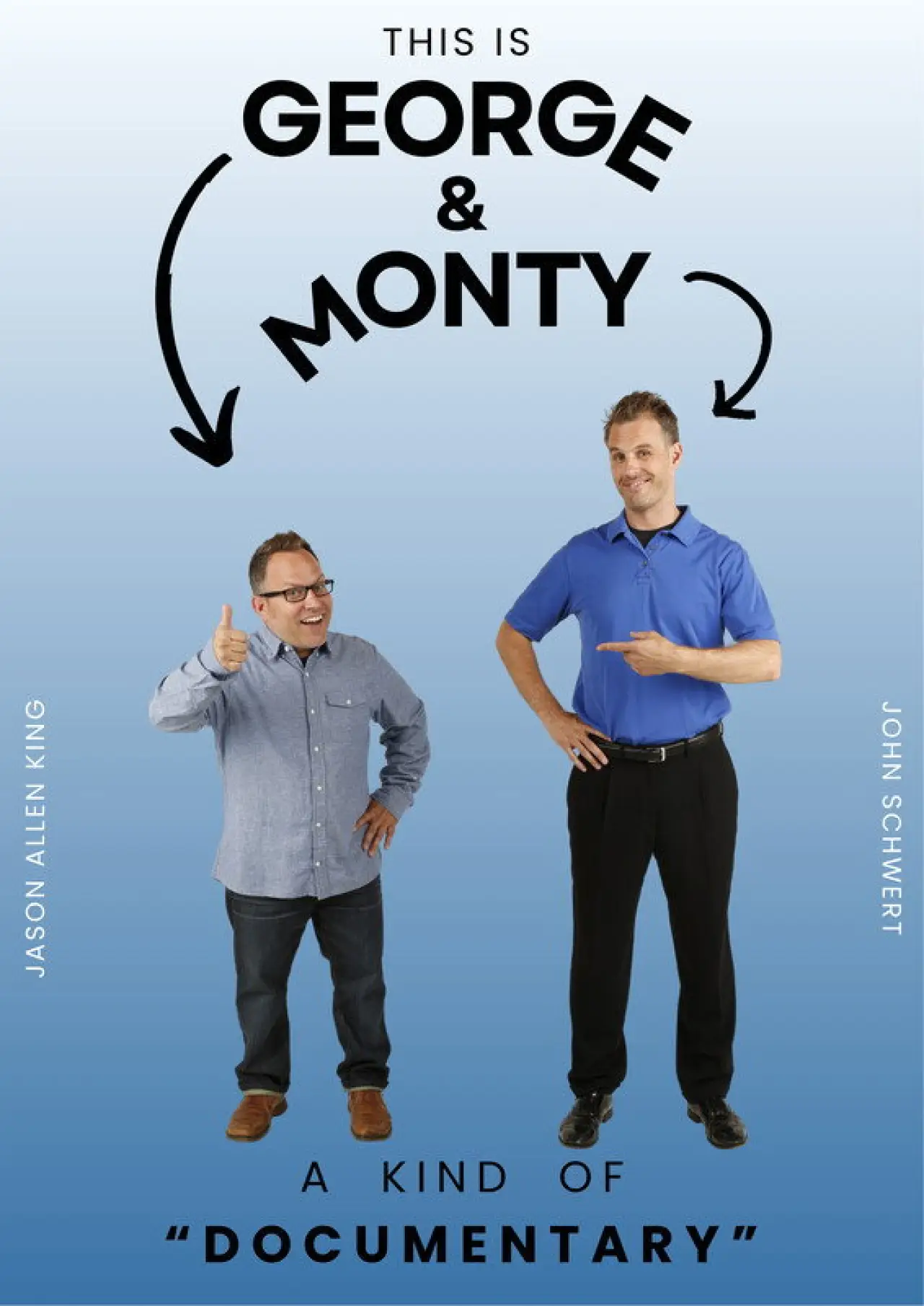 Plakat filmowy "This is George and Monty"