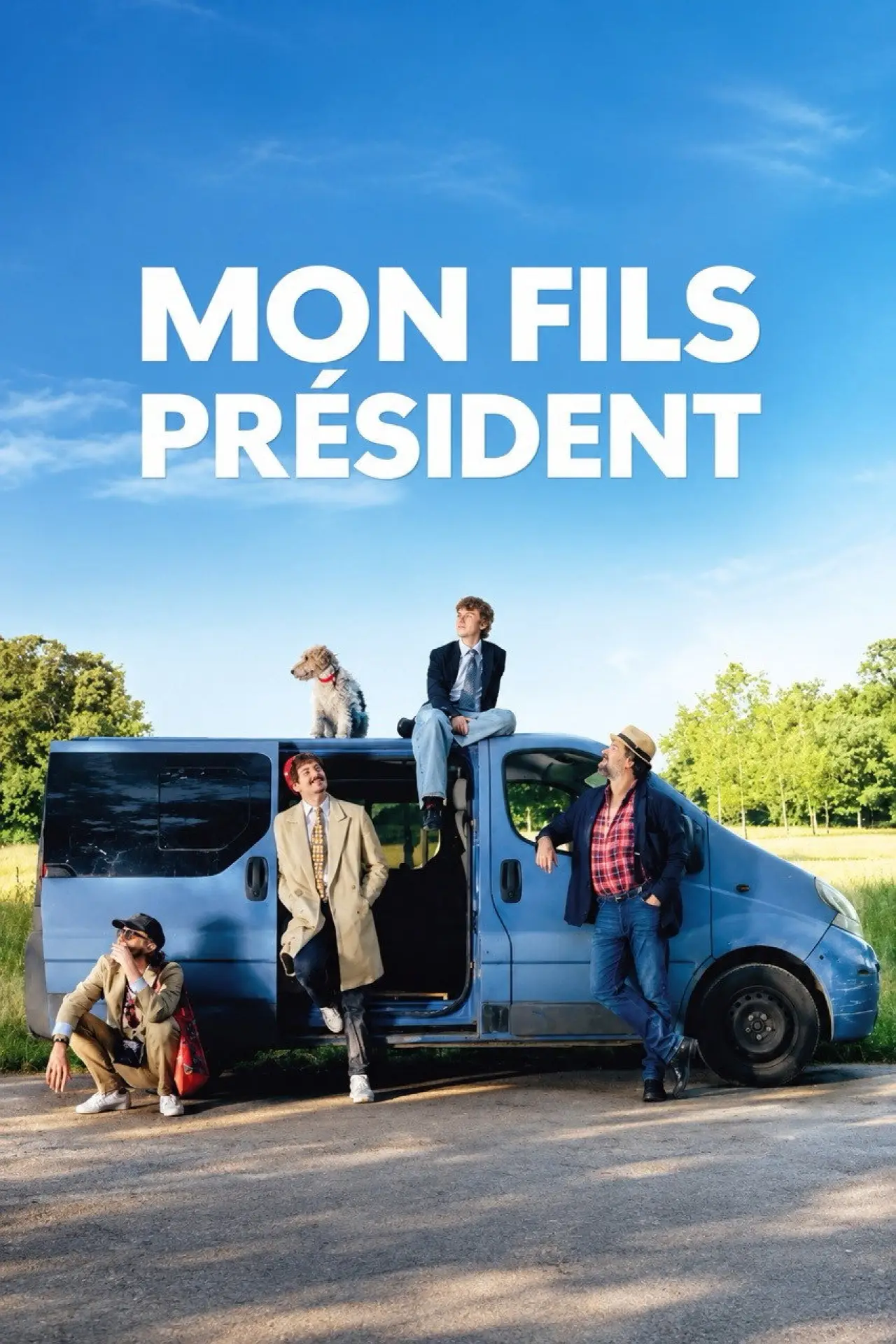 Plakat filmowy "Mon fils président"