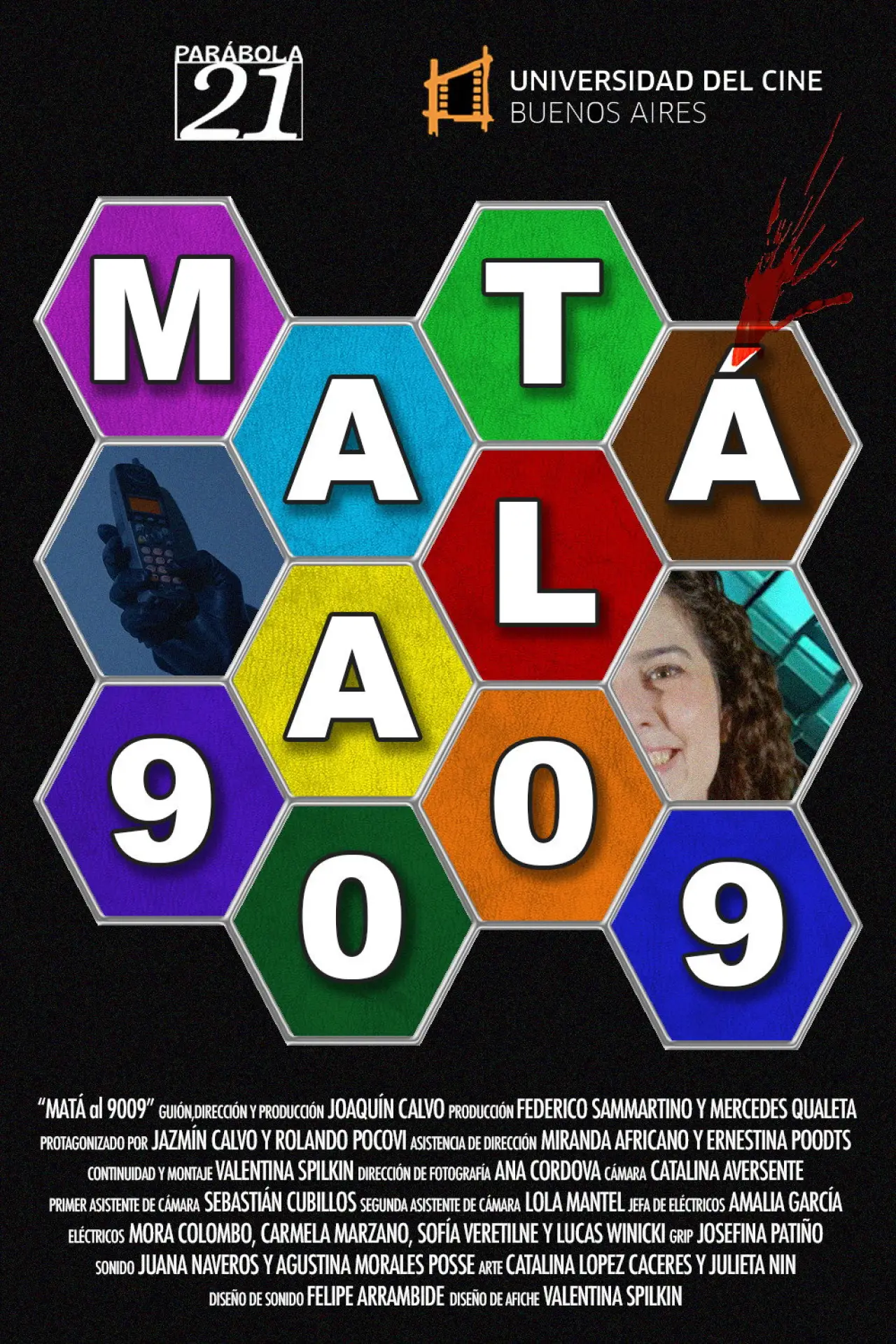 Plakat filmowy "MATÁ al 9009"