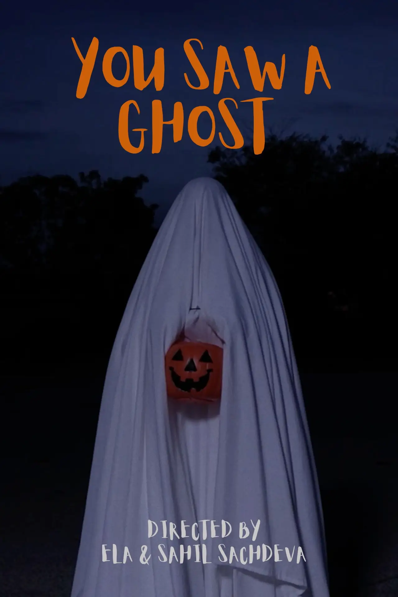 Plakat filmowy "You Saw a Ghost"