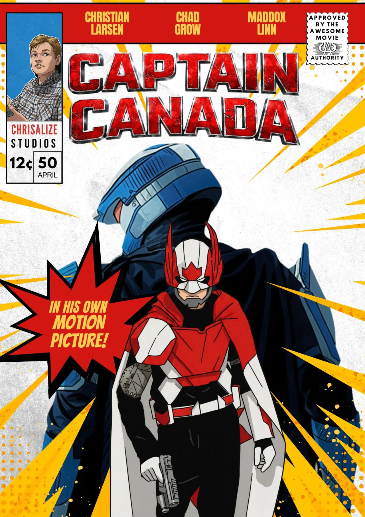 Plakat filmowy "Captain Canada"