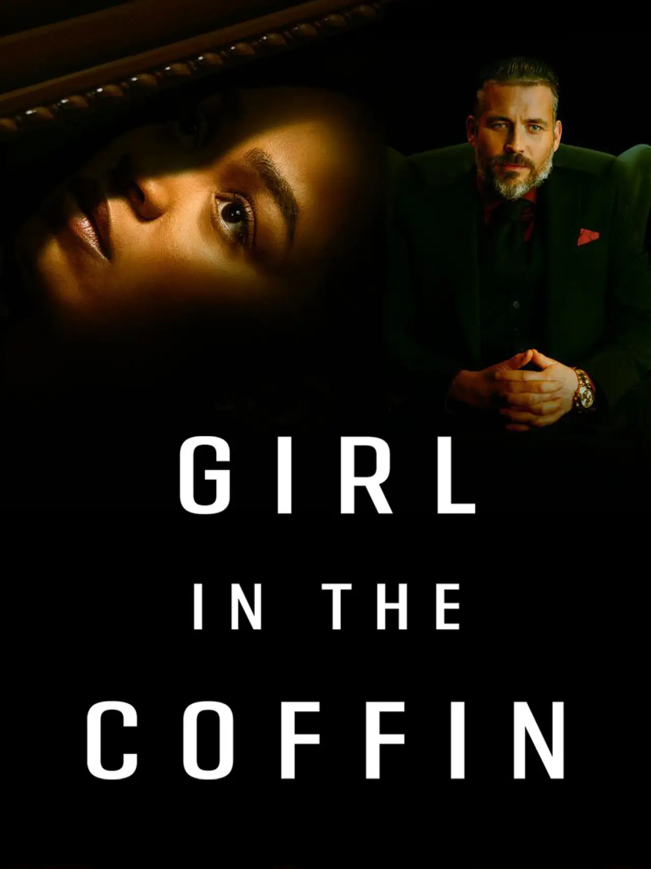 Plakat filmowy "Girl in the Coffin"